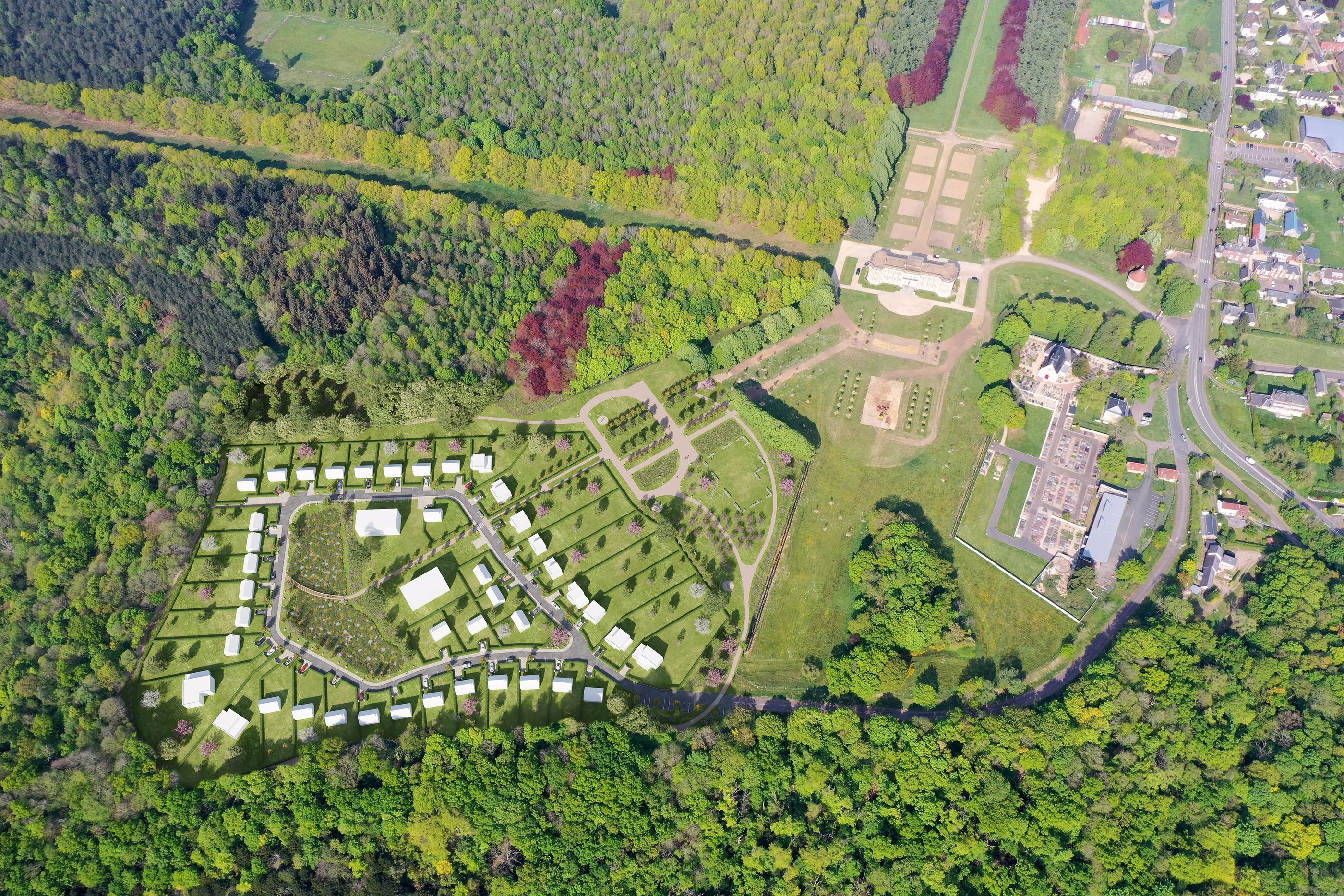 Plan de lotissement domaine du parc