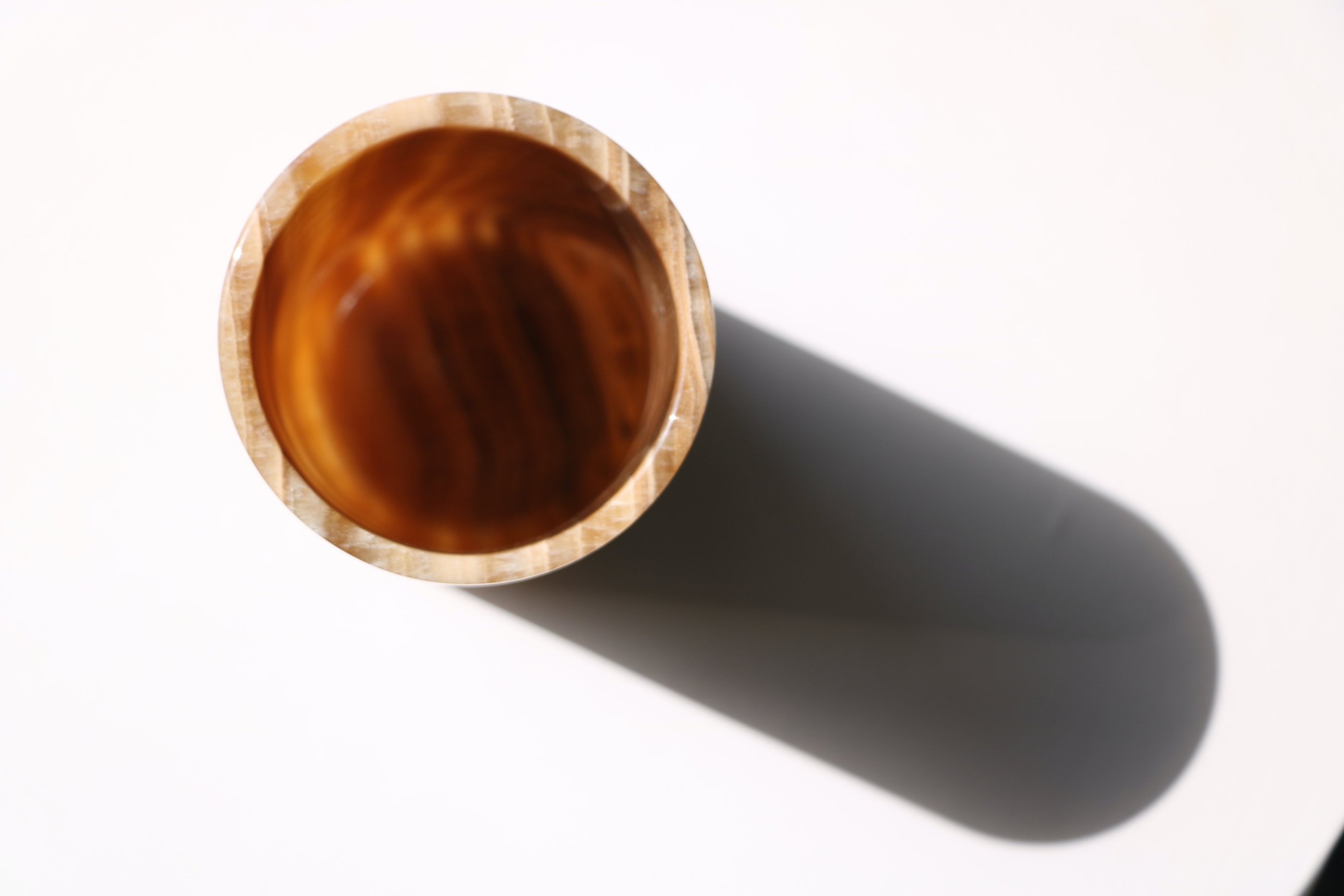 Vase en marbre naturelle