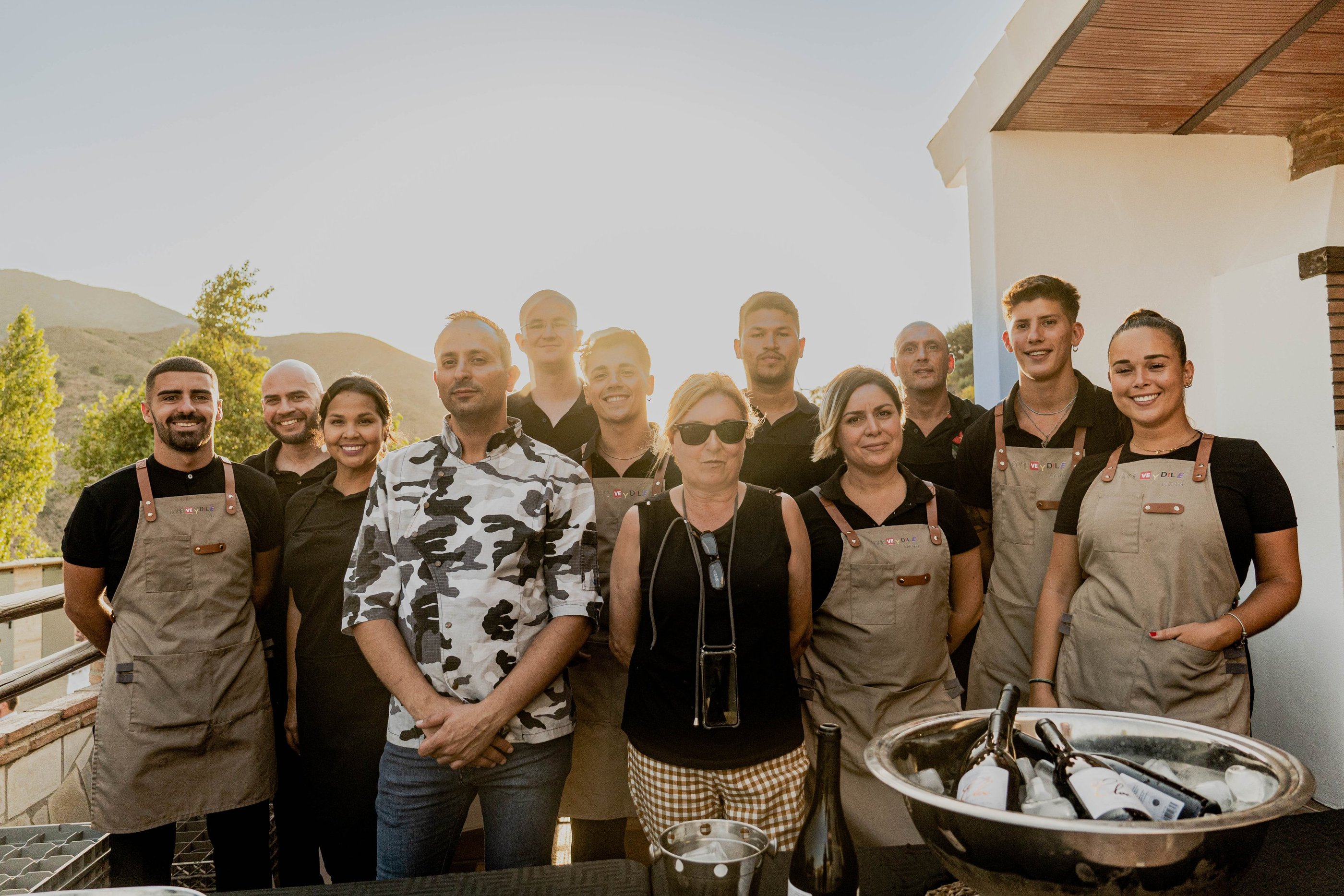 Equipo de La Santa en Málaga. Cercanía, experiencia y compromiso en cada evento.