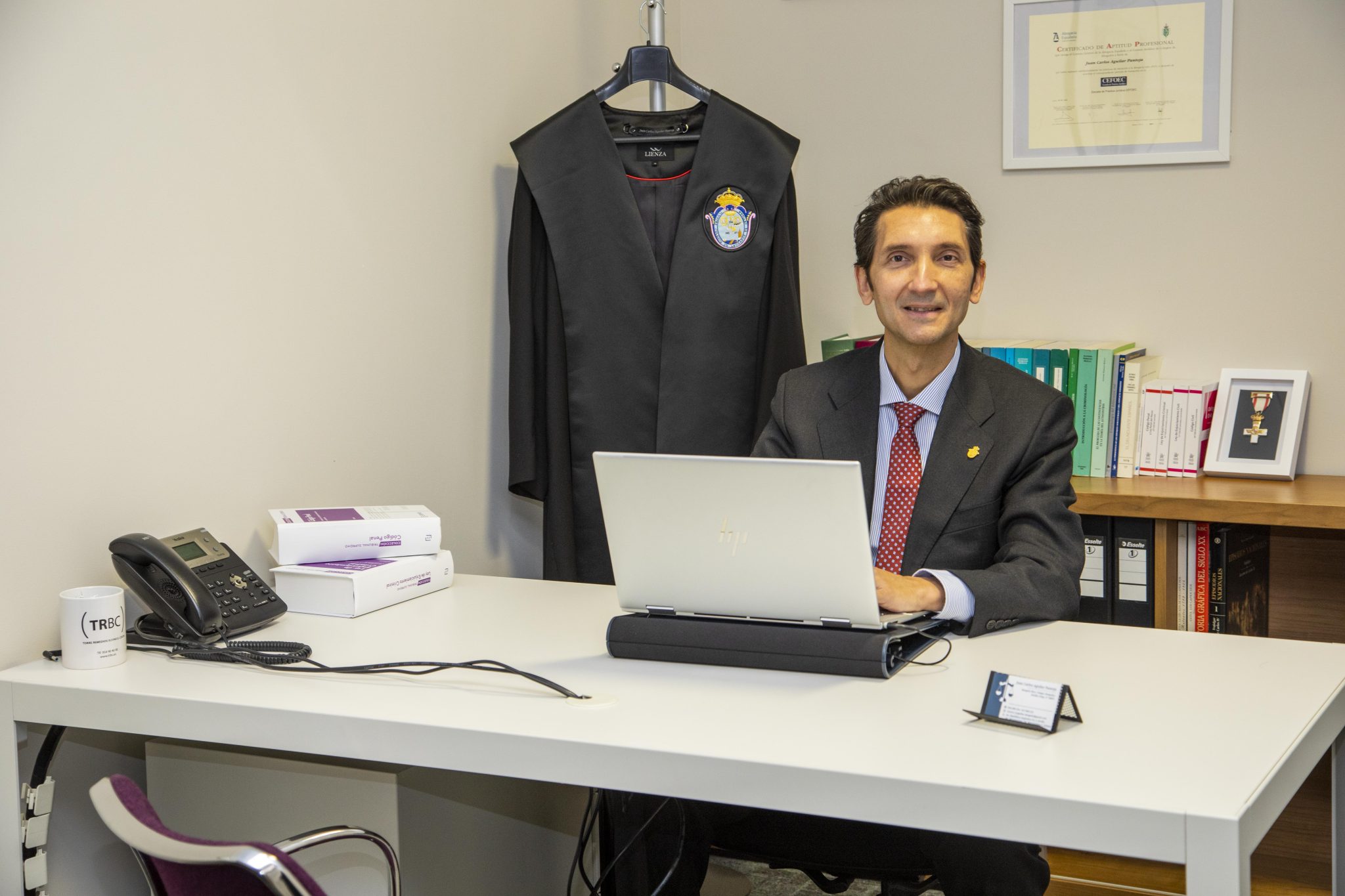 Juan Carlos, dueño de Bufete Aguilar Pantoja