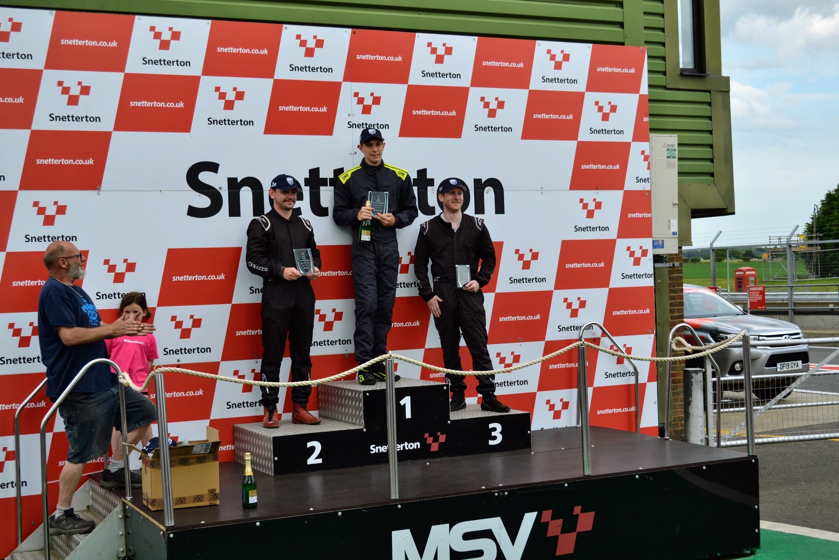 1st place on podium at Snetterton in OT Coupe Cup