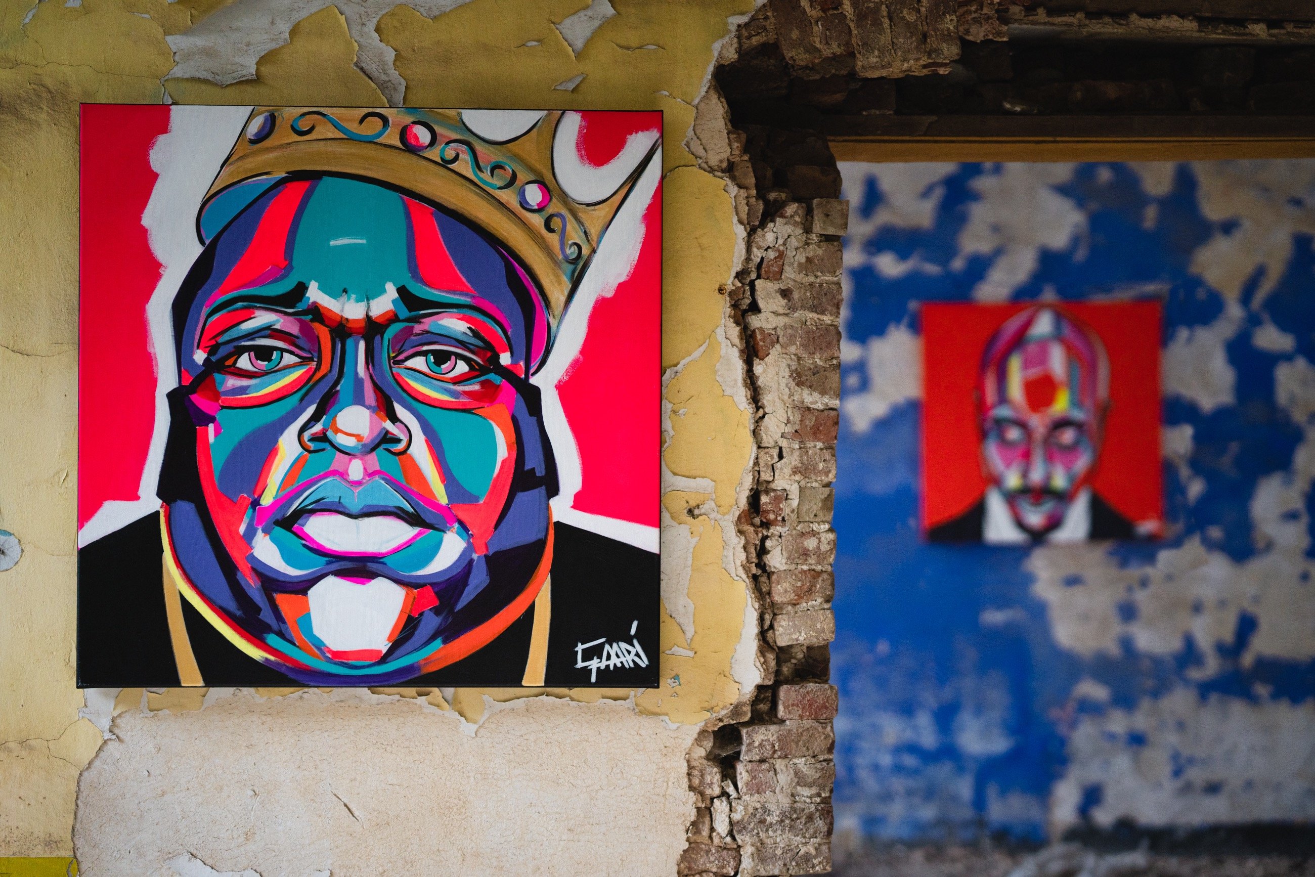 Biggie Smalls portrait