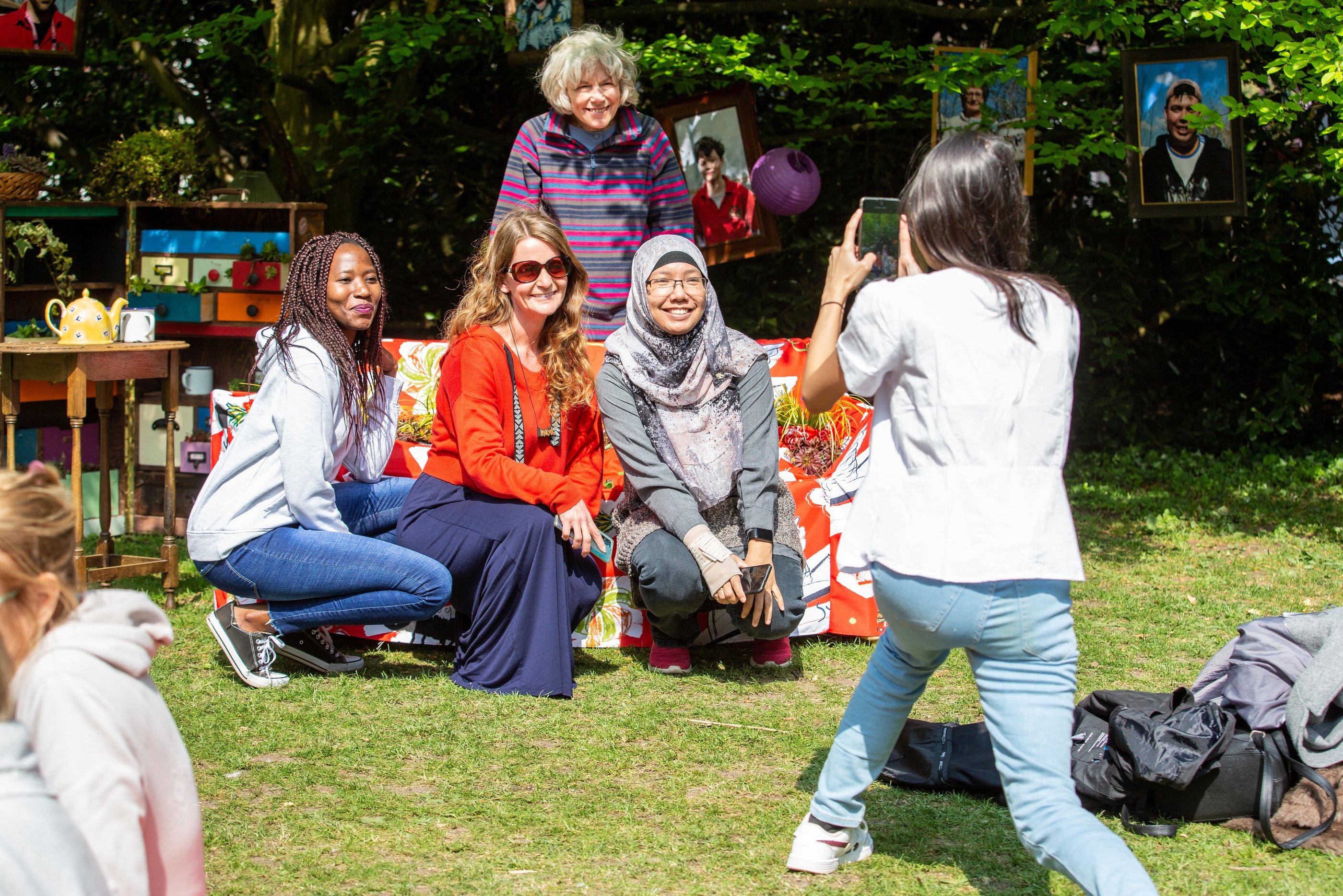 creeq founder Faye Claridge in the Room for the Soul project