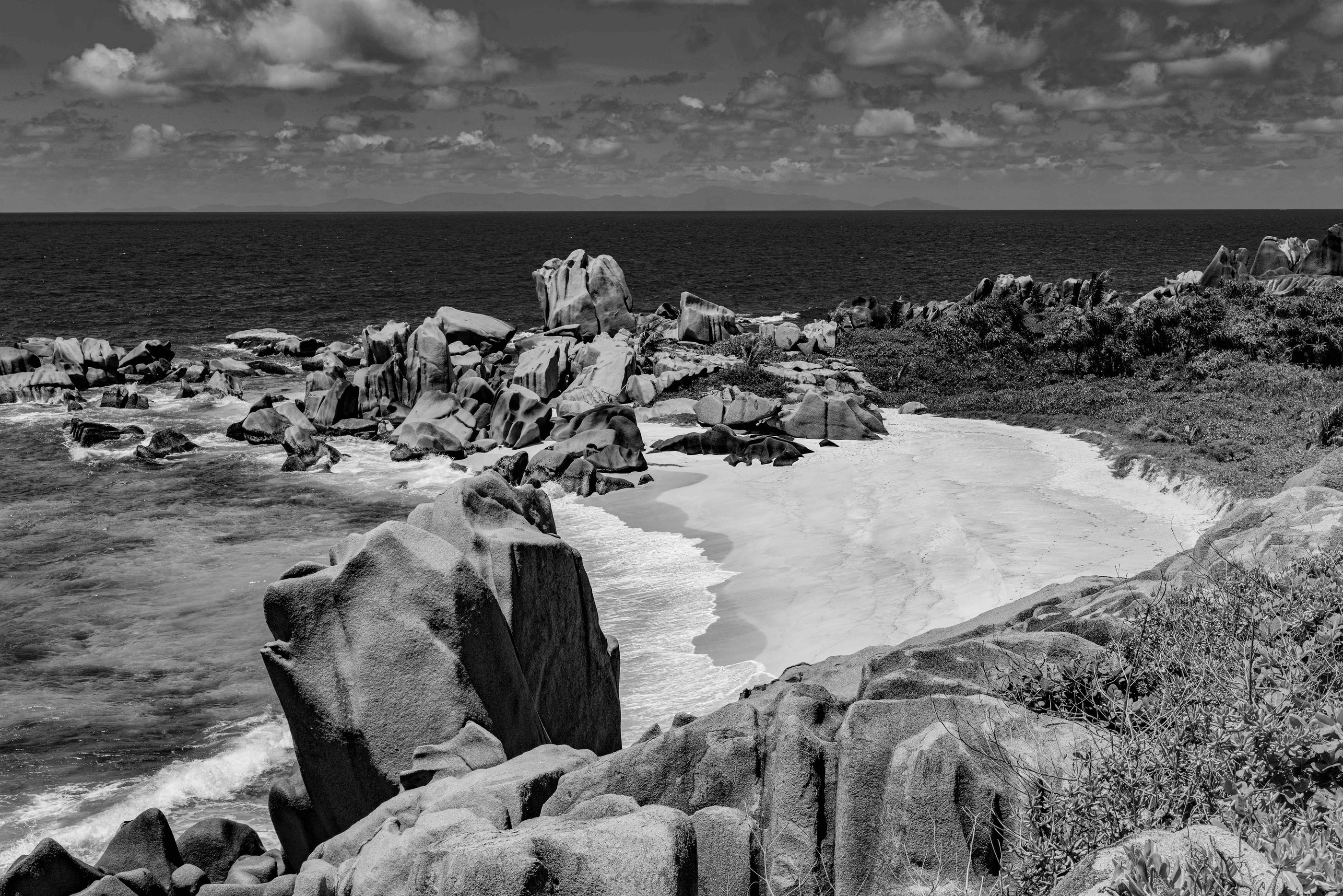 Rocks La Digue Seychelles Seychellen