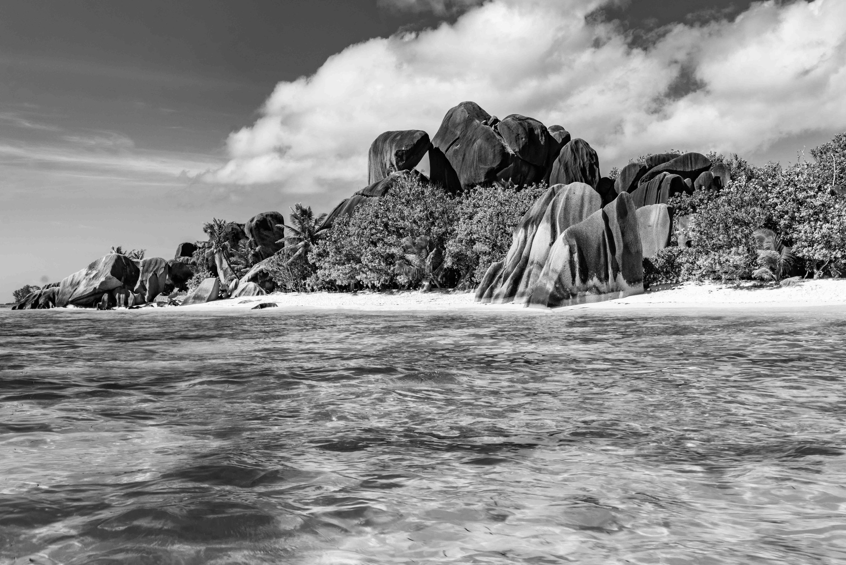 Rocks La Digue Seychelles Seychellen