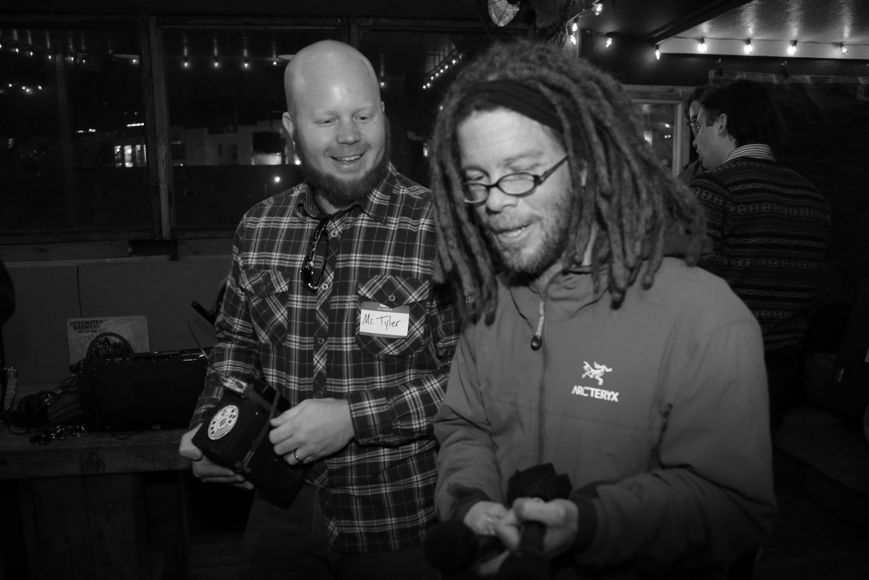 Tyler Faison and Jack Cline at the 1st Annual Lone Star Mixer Mixer in Dallas, TX