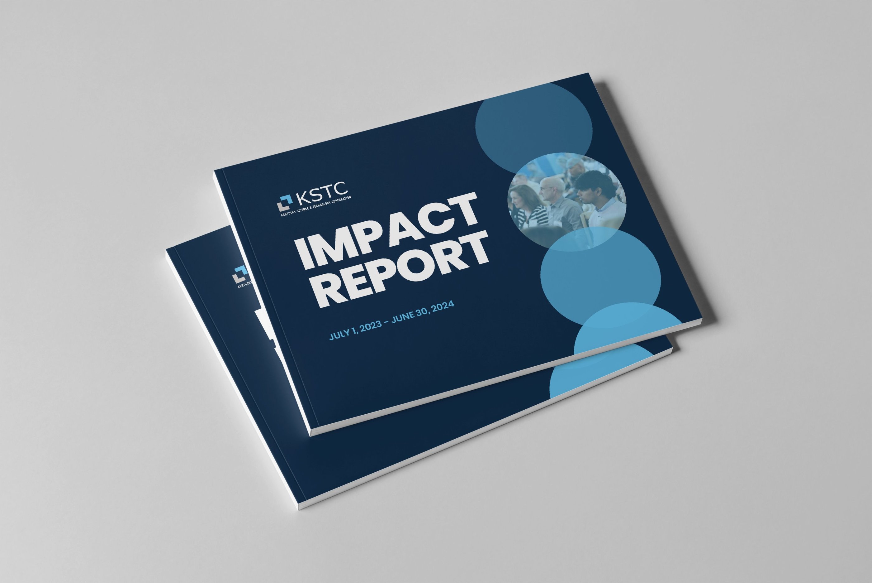 Cover graphics with large circles