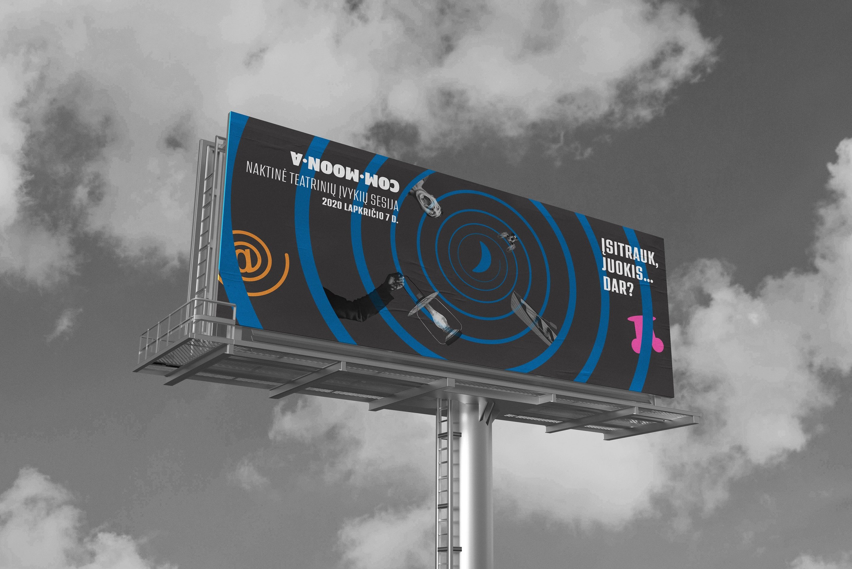 Alytaus miesto teatras. Renginio vizualinis identitetas