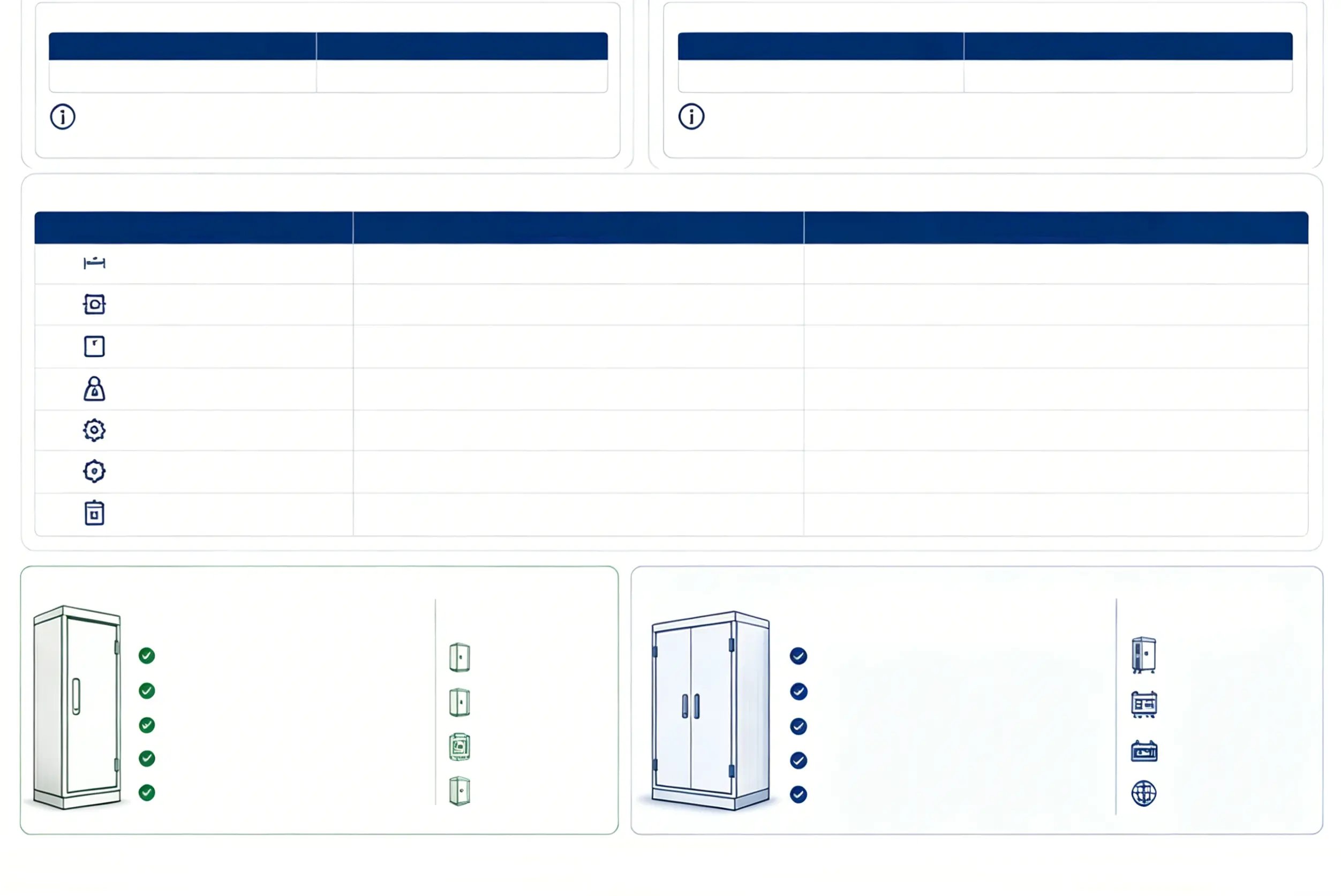 SINGLE DOOR VS DOUBLE DOOR ENCLOSURES Comparison