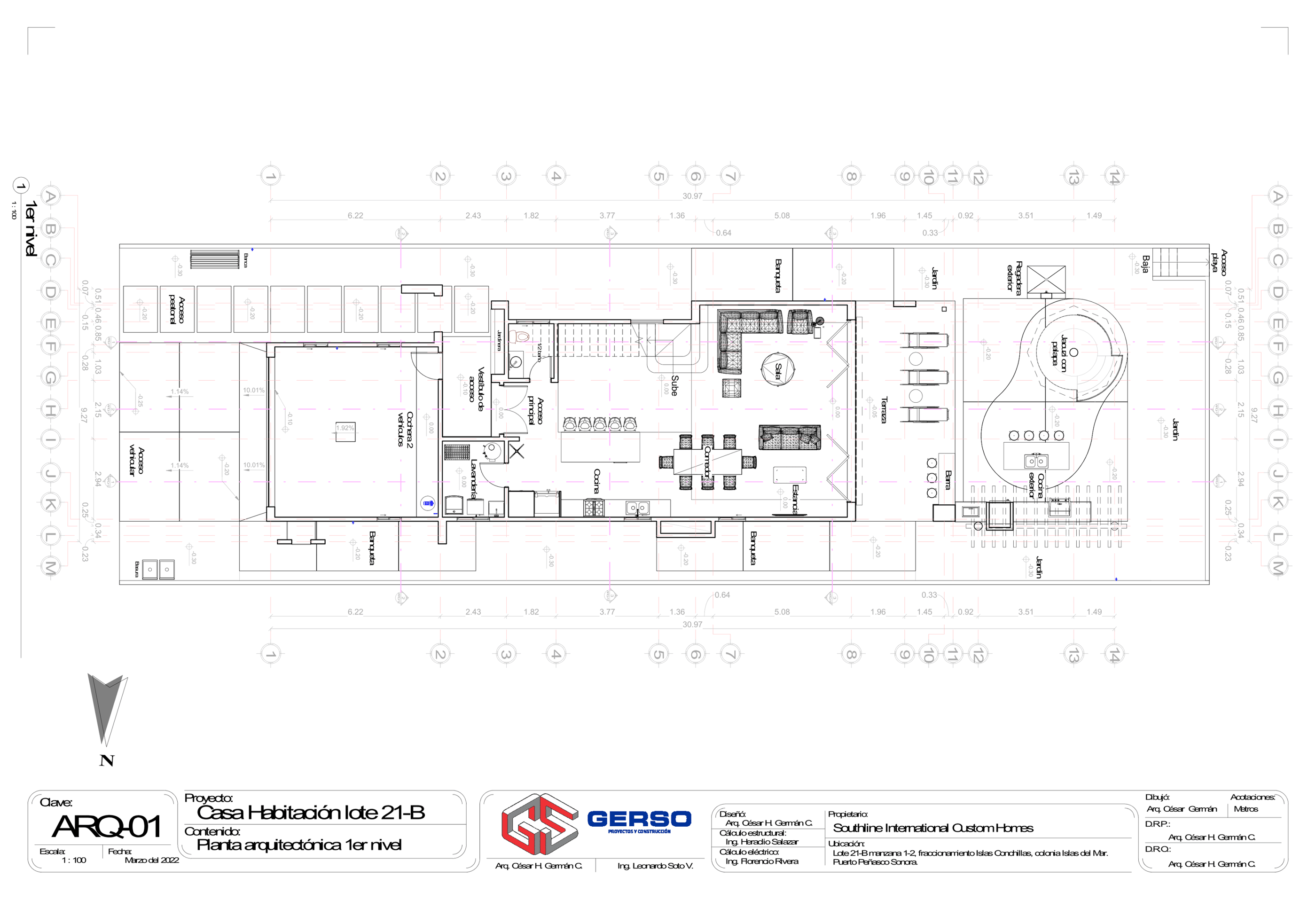 Casa lote 21-B Islas del Mar