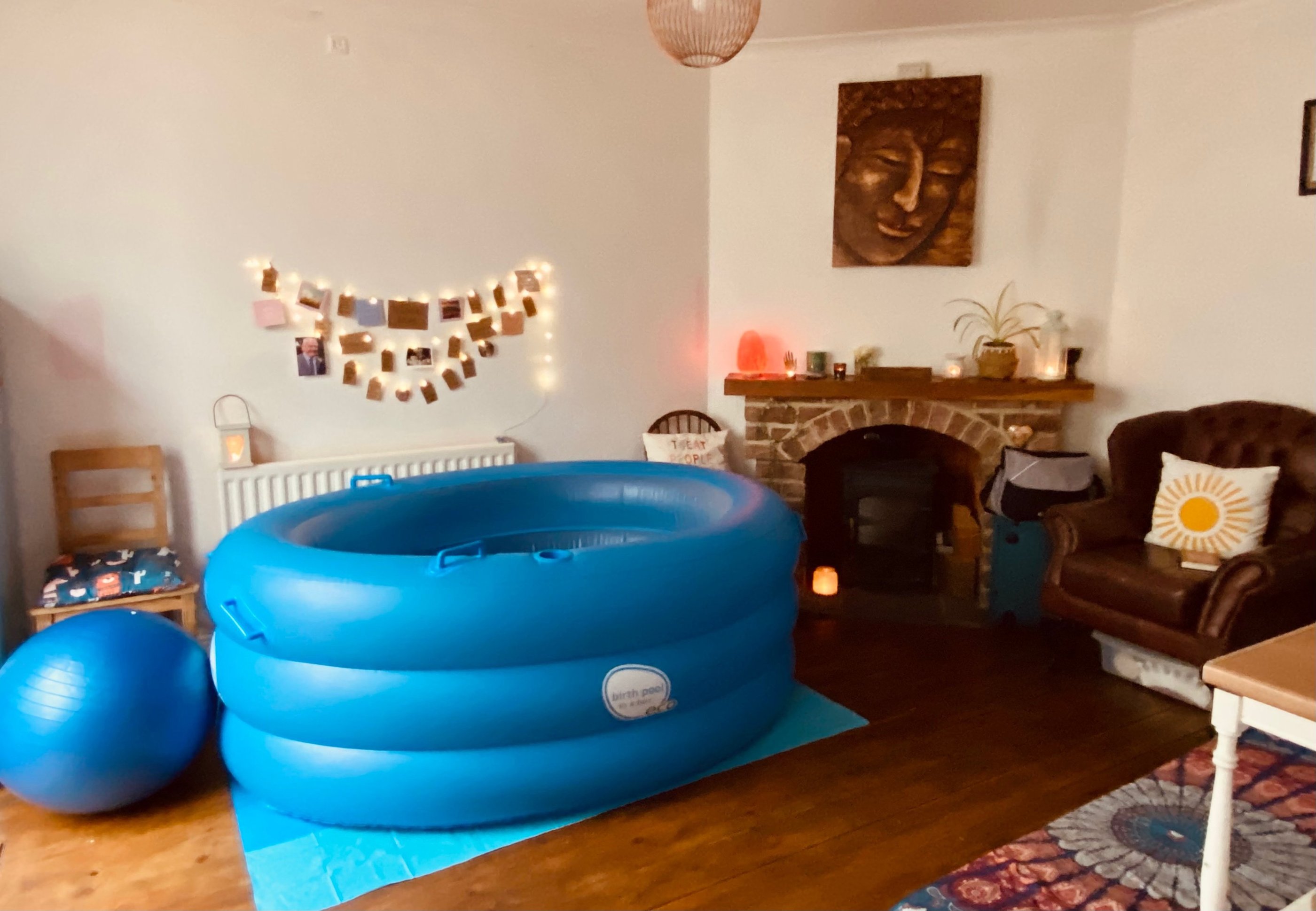 Hypnobirthing with Holly - Homebirth set up for second baby in Worcester