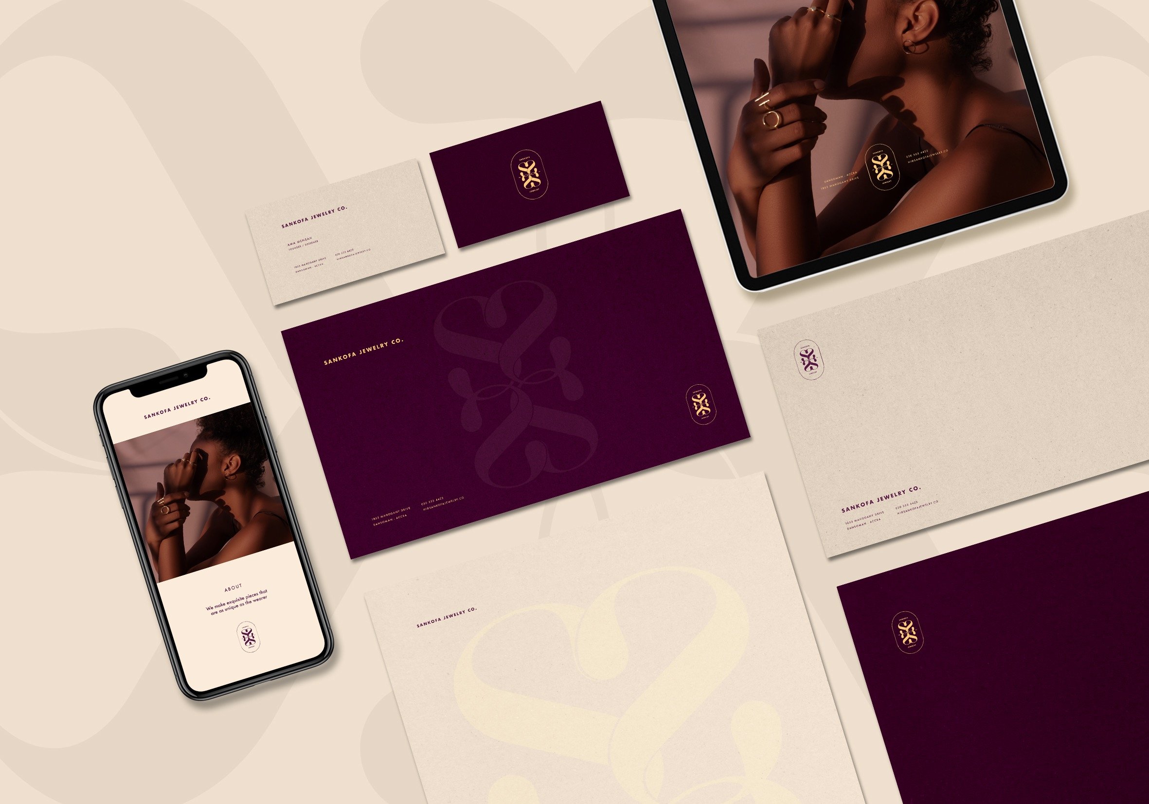 Sankofa Jewelry Project by Tabitha Asiedu-Gyamfi