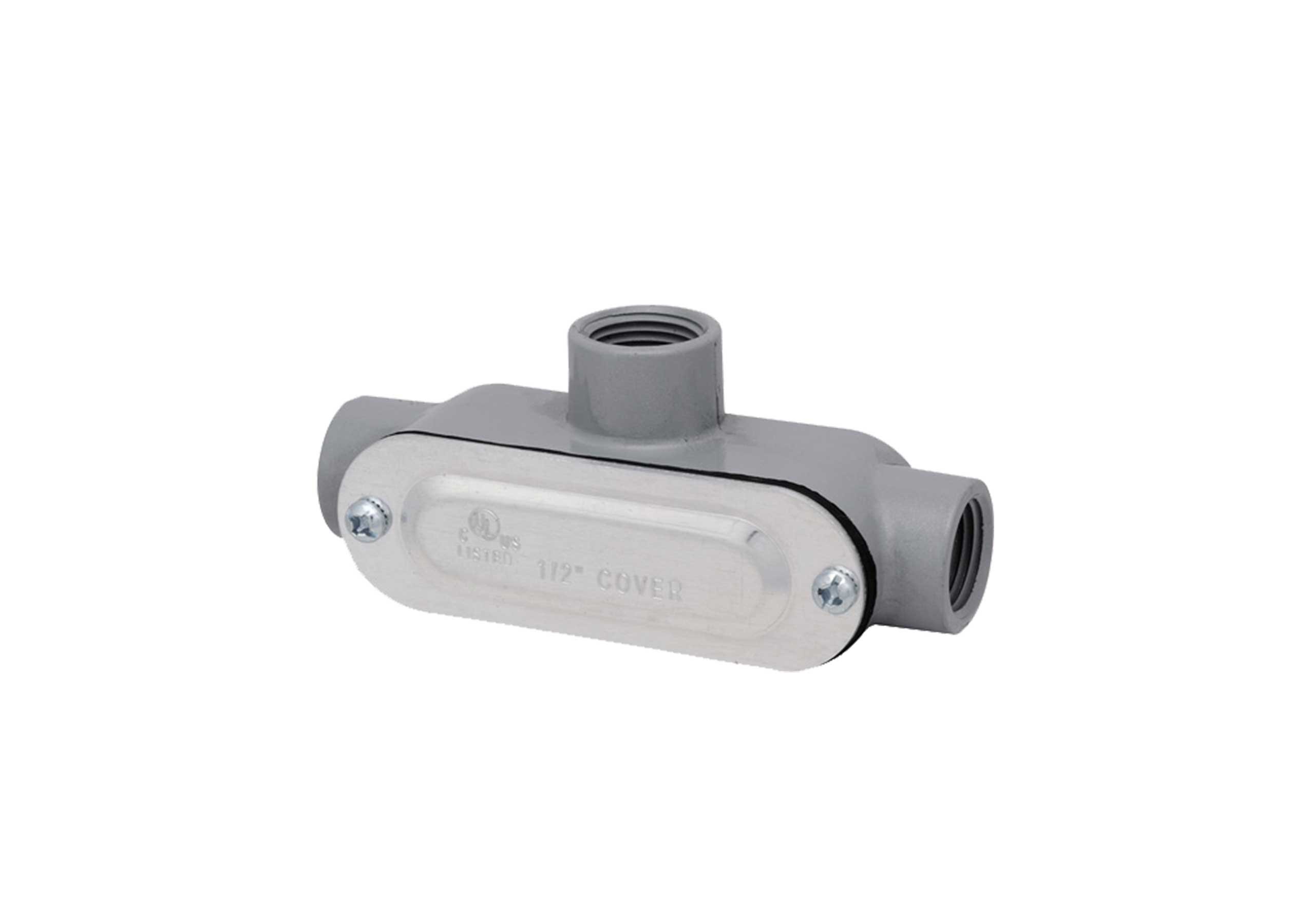Condulet de aluminio tipo T marca TRL Industrias
