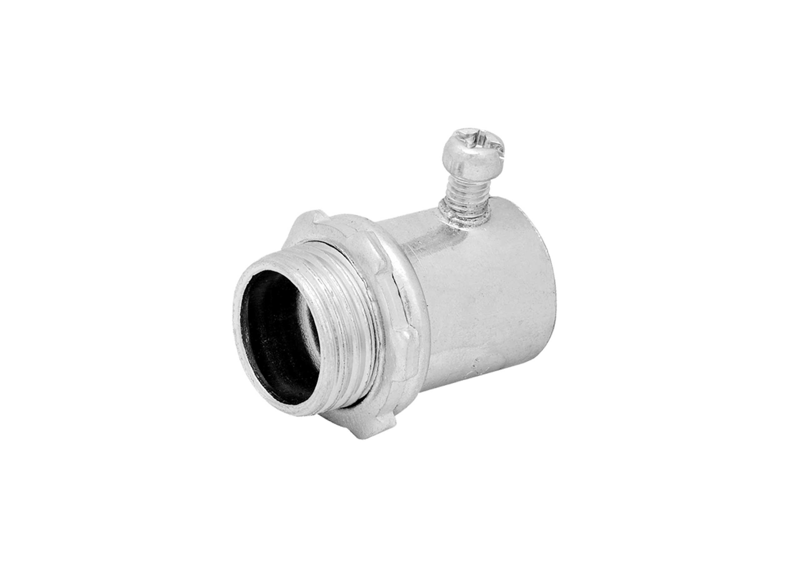 Conector de acero galvanizado para tubo emt TRL Industrias