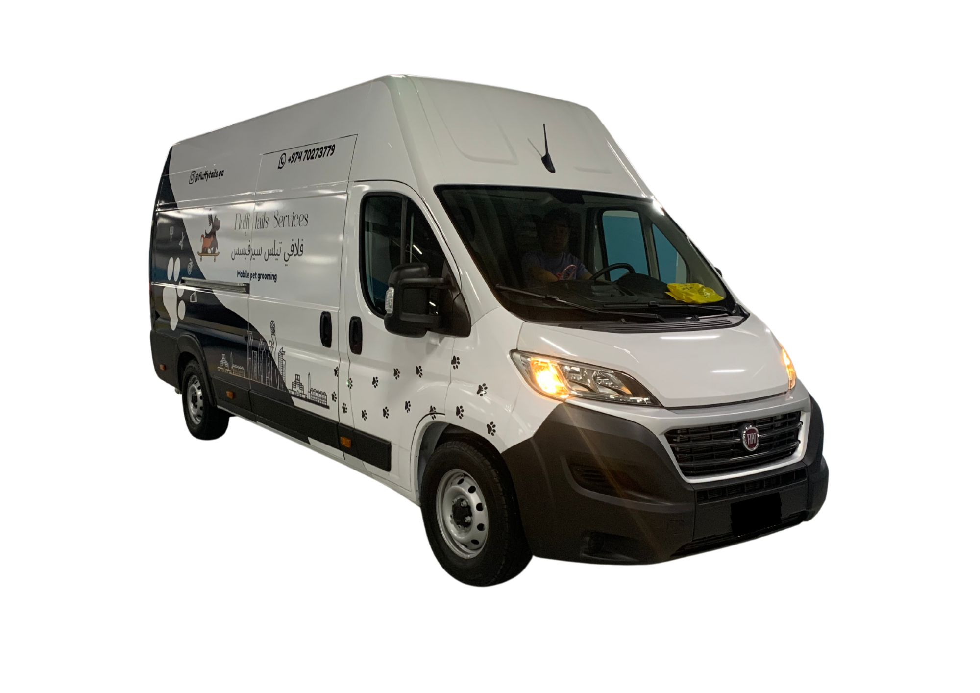 Mobile Pet Grooming Van Qatar