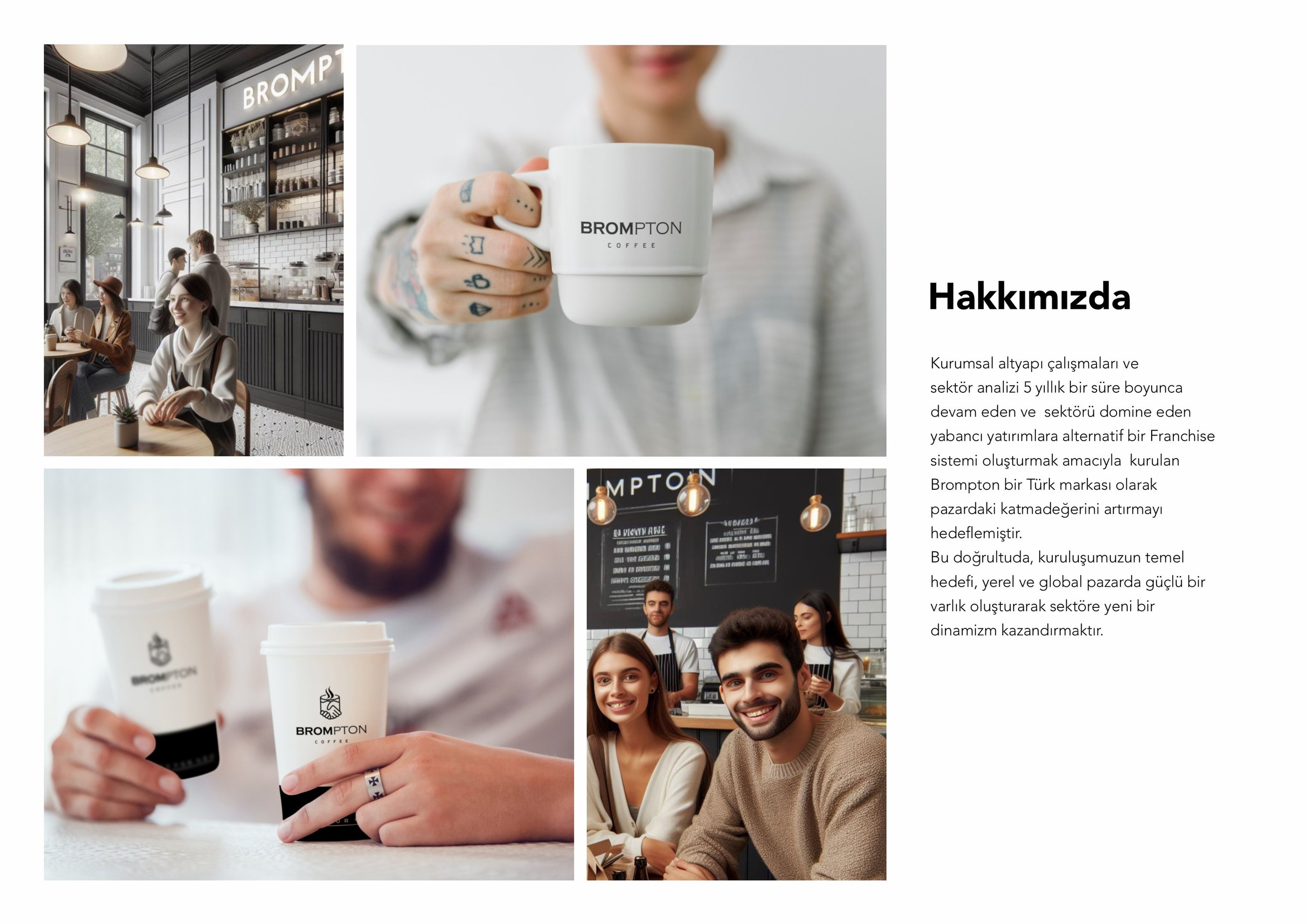 brompton kafe iç mekan görselleri