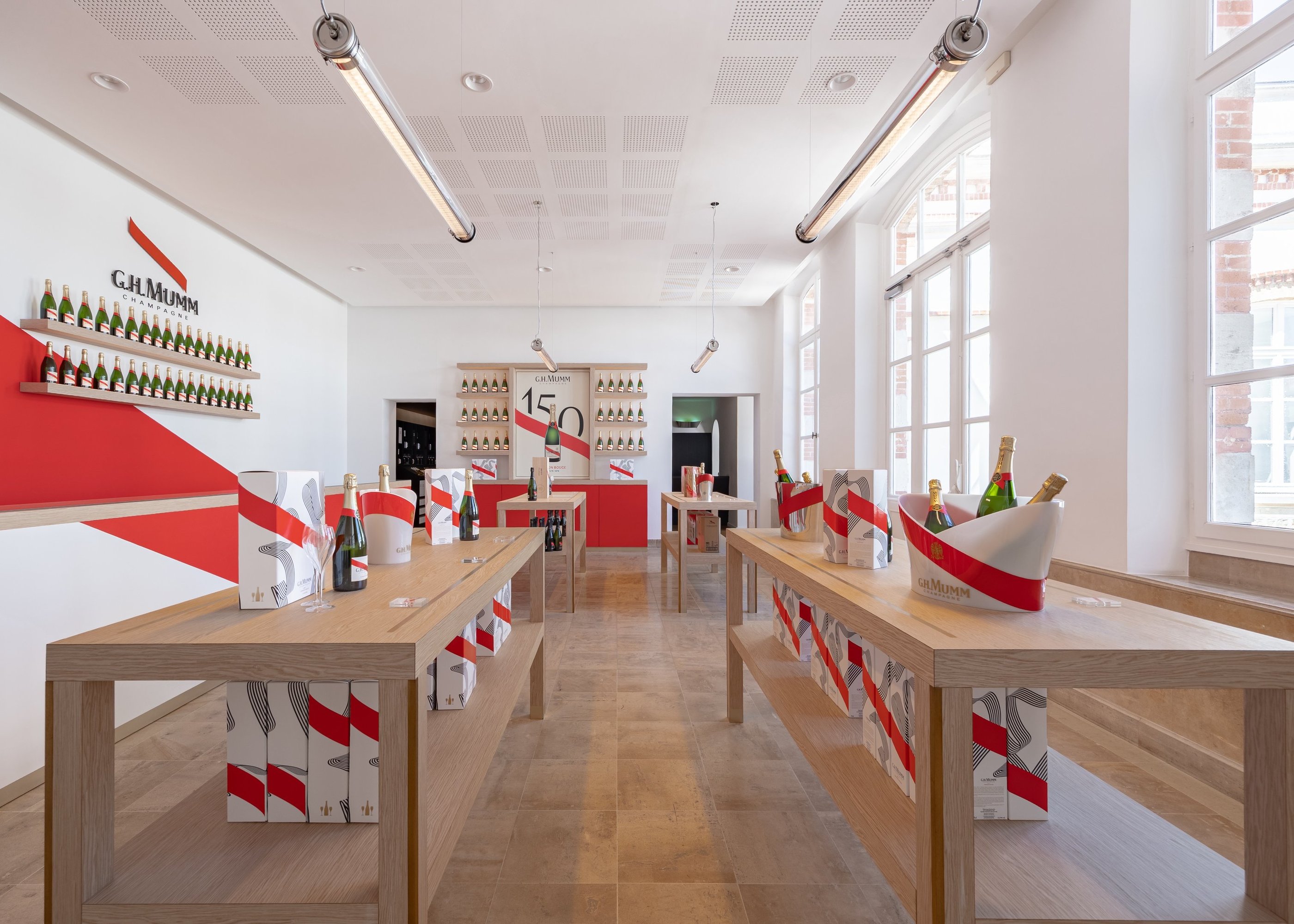 Reportage Photo Boutique Champagne Maison Mumm