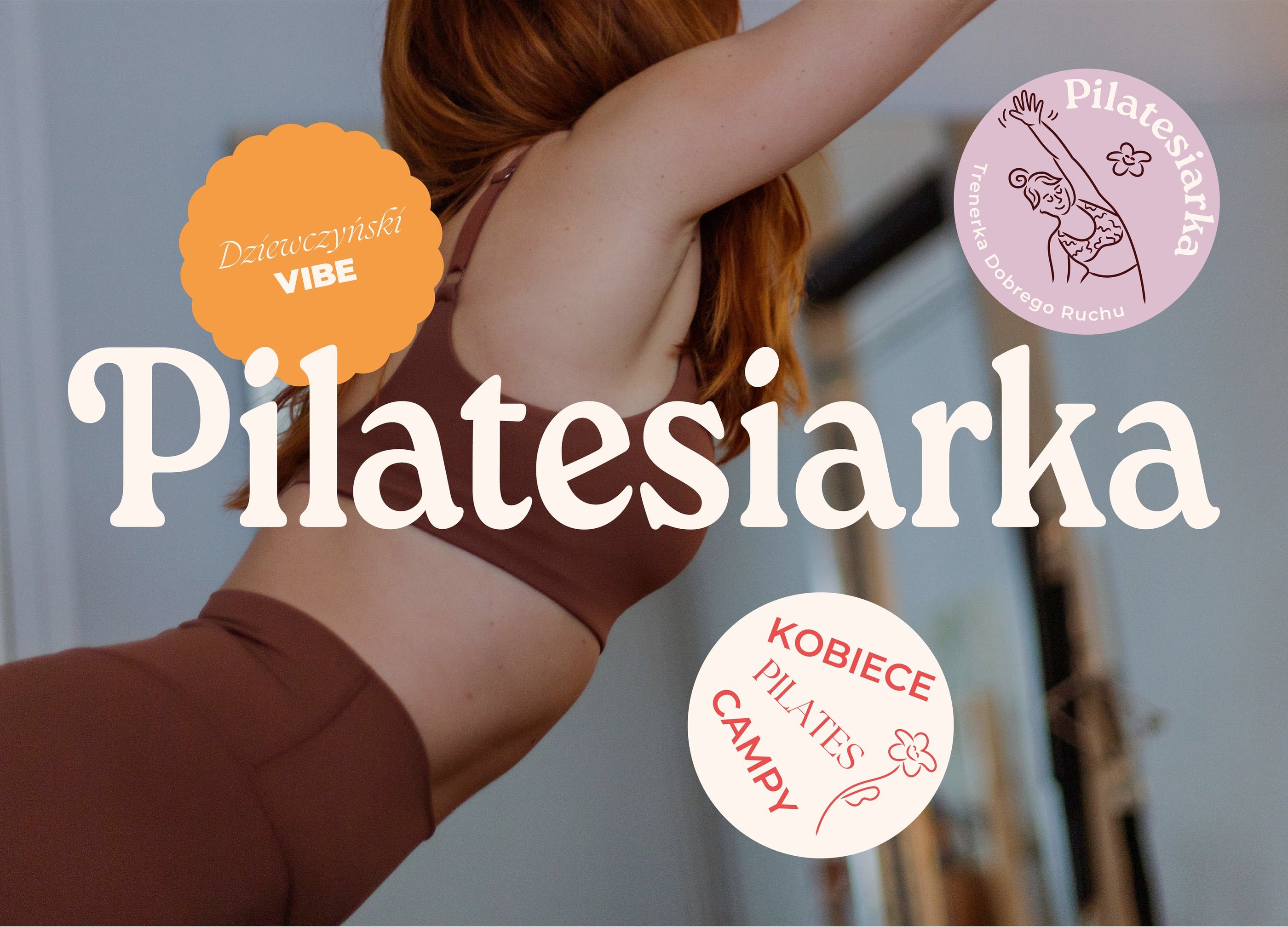 Branding for Pilatesiarka, pilates instructor