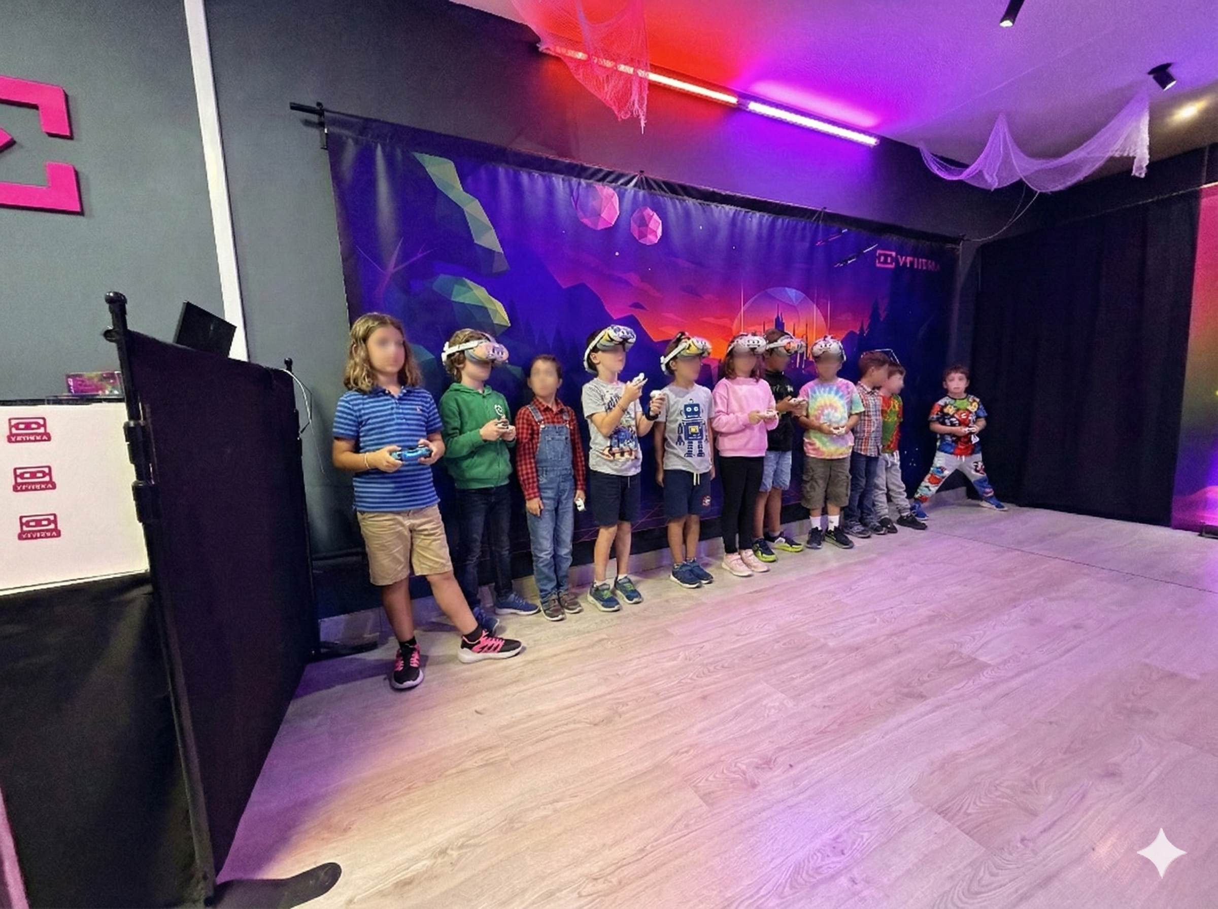 cumpleaños con realidad virtual para 12