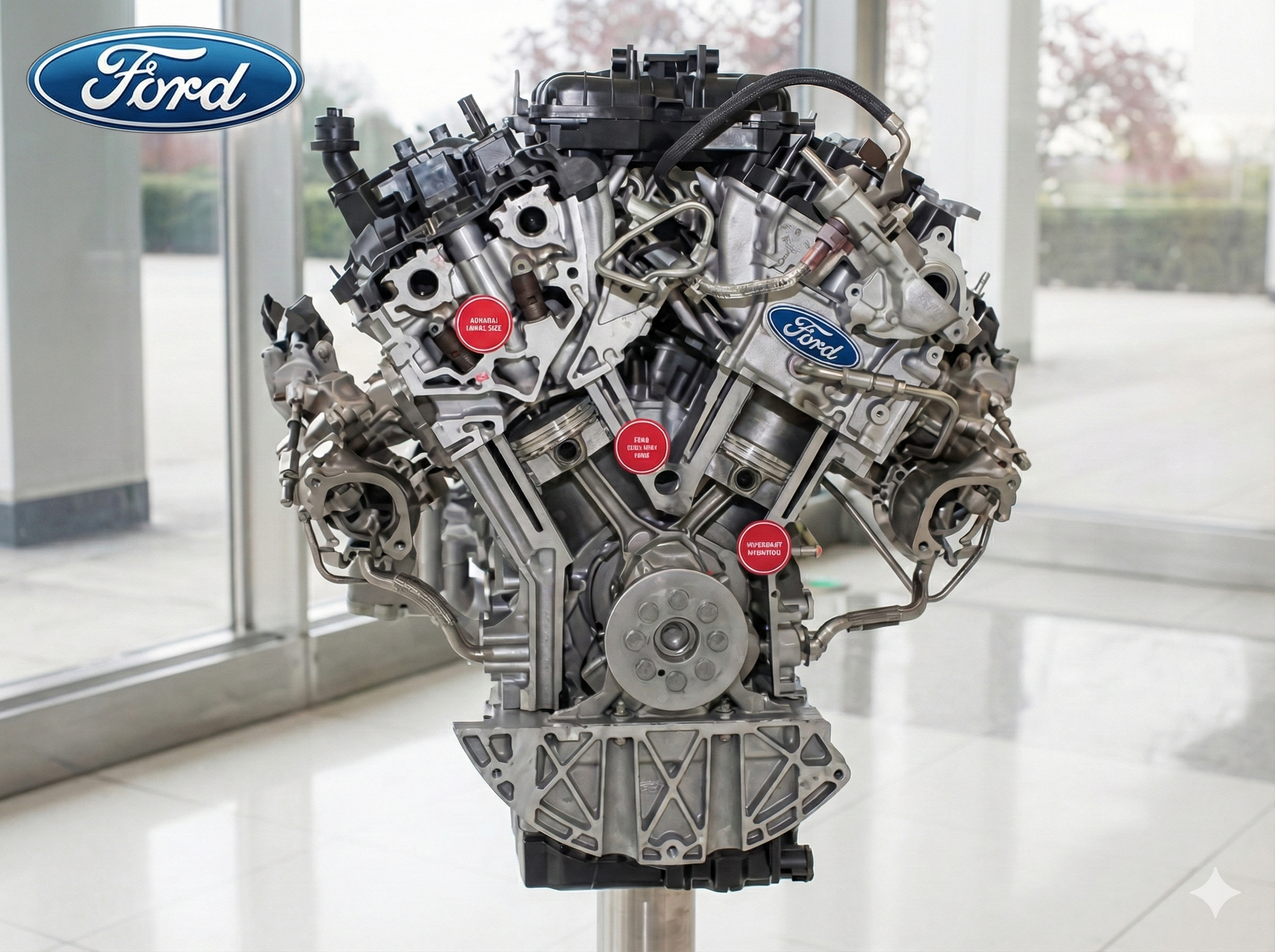 Tested Ford Engine ready to be shipped at YND Autoparts USA