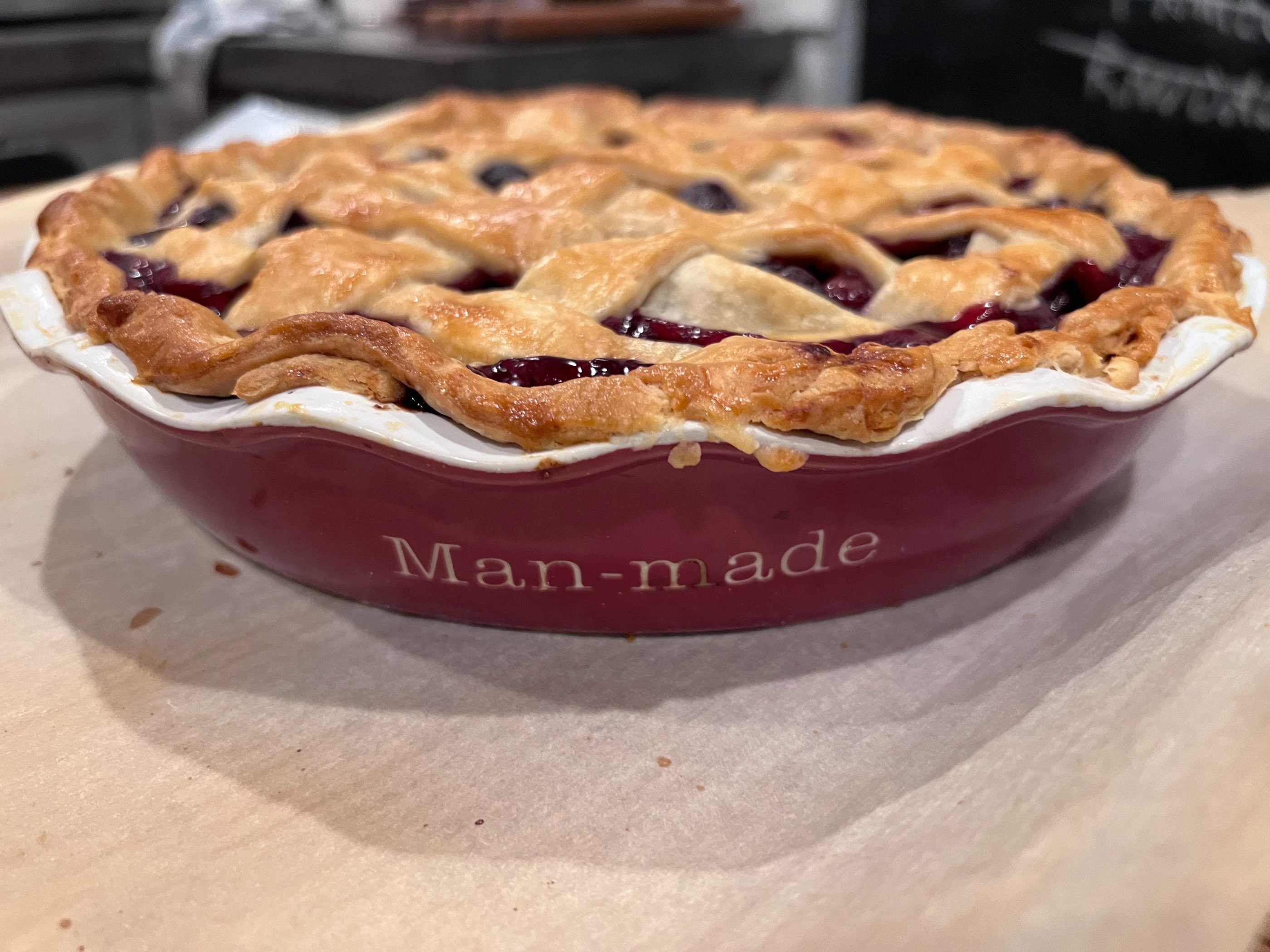 blueberry pie