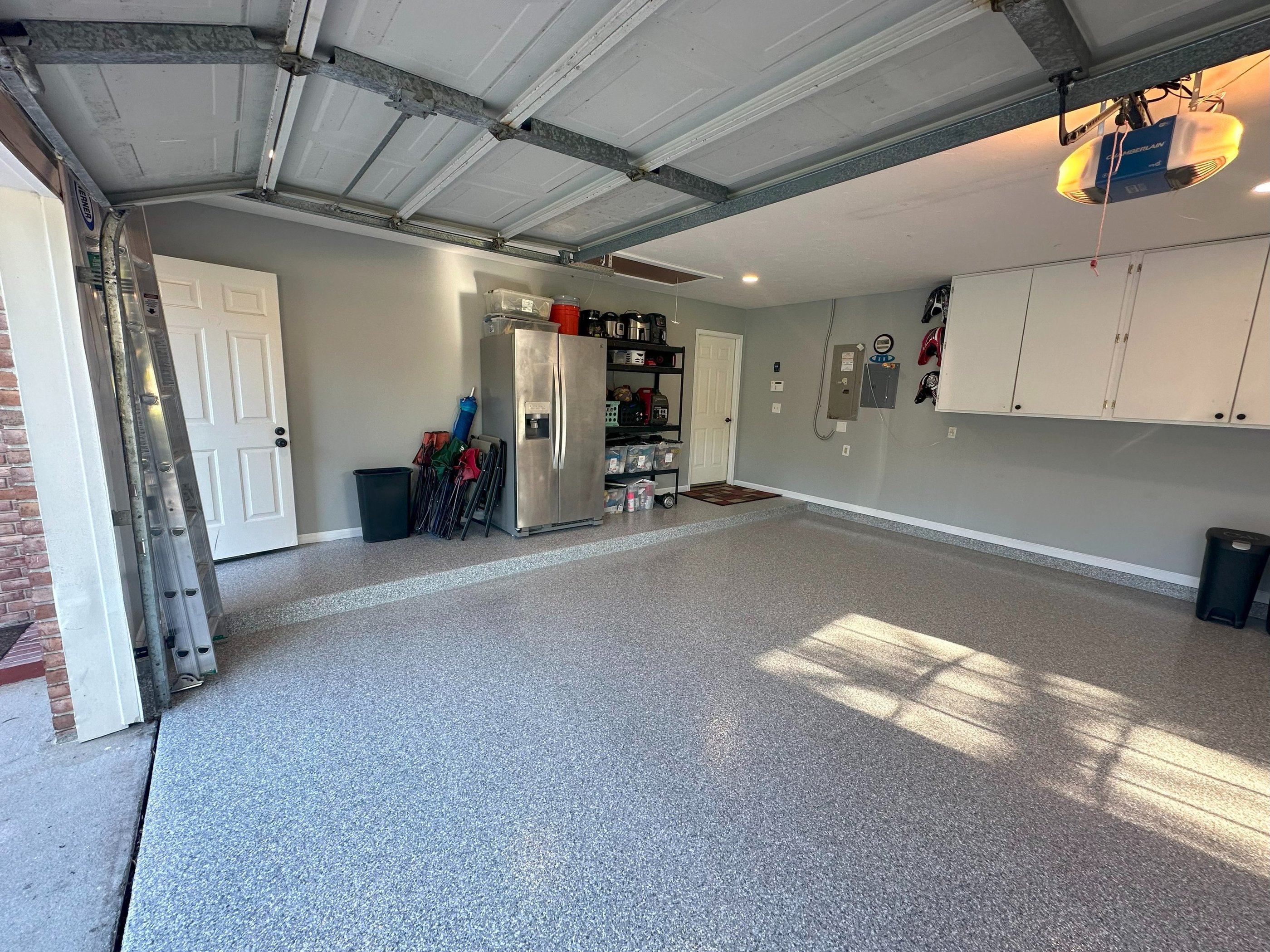 garage floor in stoney creek flake jacksonville