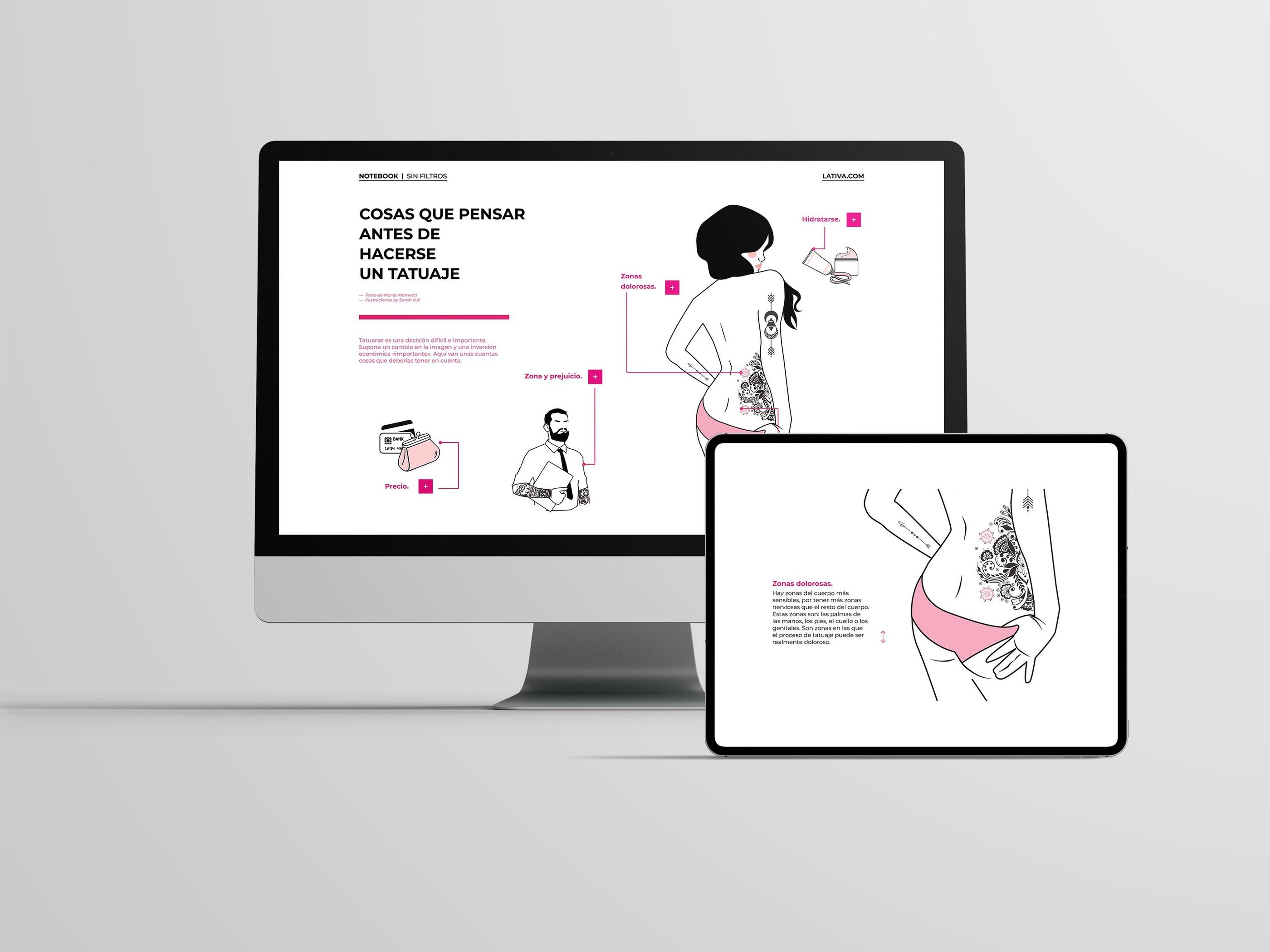 diseño infografia para revista digital con webpublication