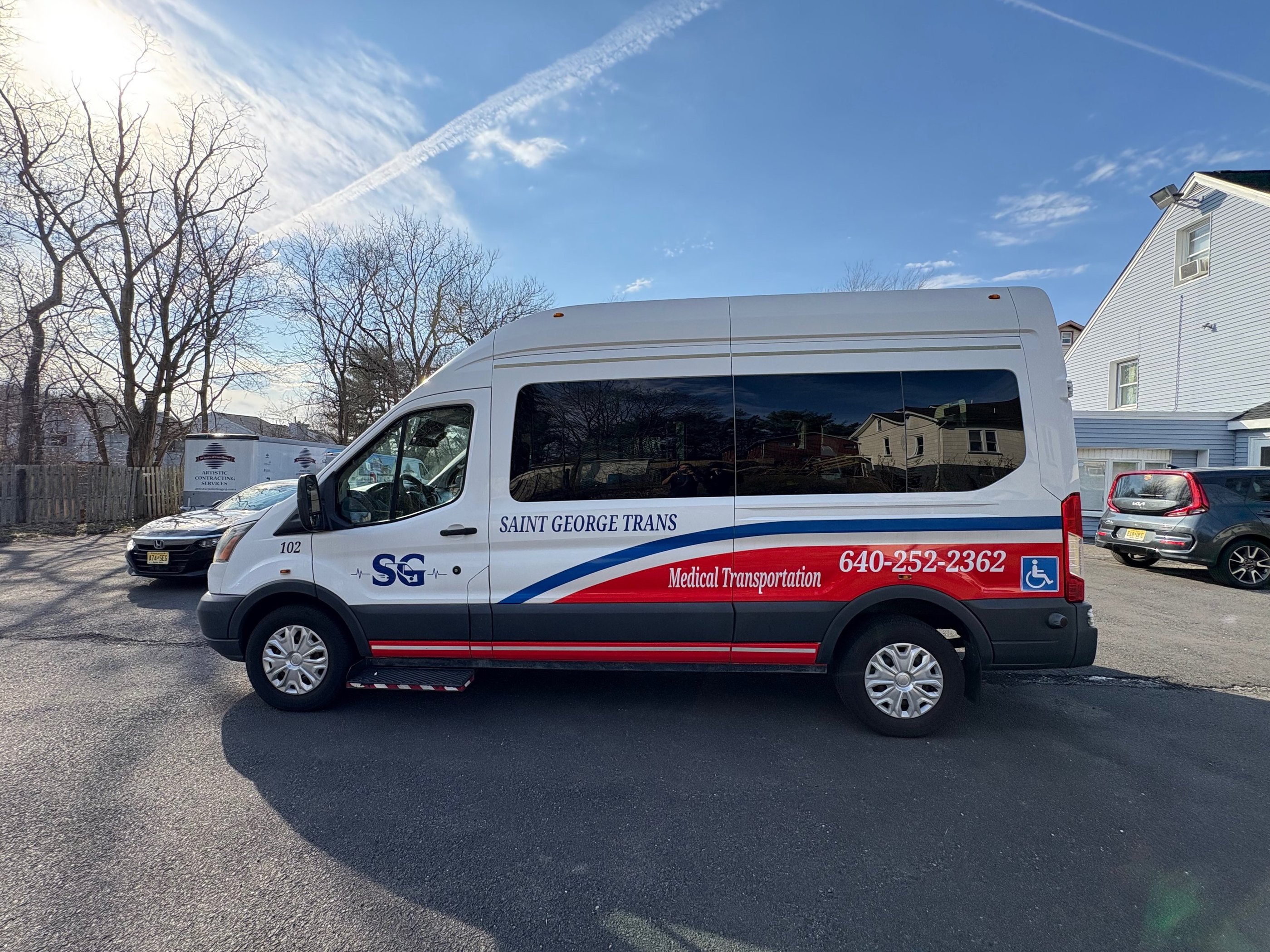 "Saint George Trans professional NEMT driver East Brunswick New Jersey"