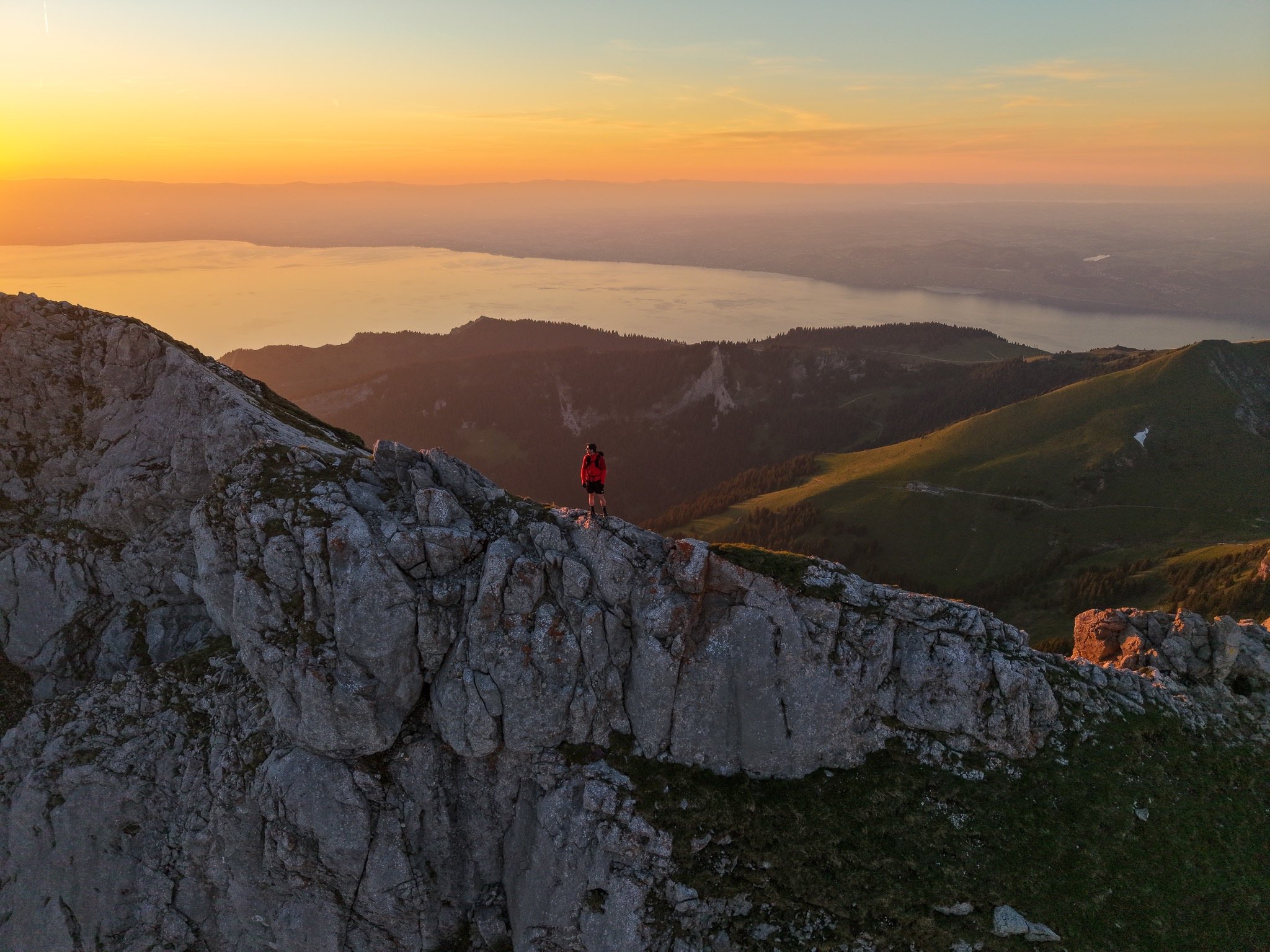 coucher de soleil haute savoie 