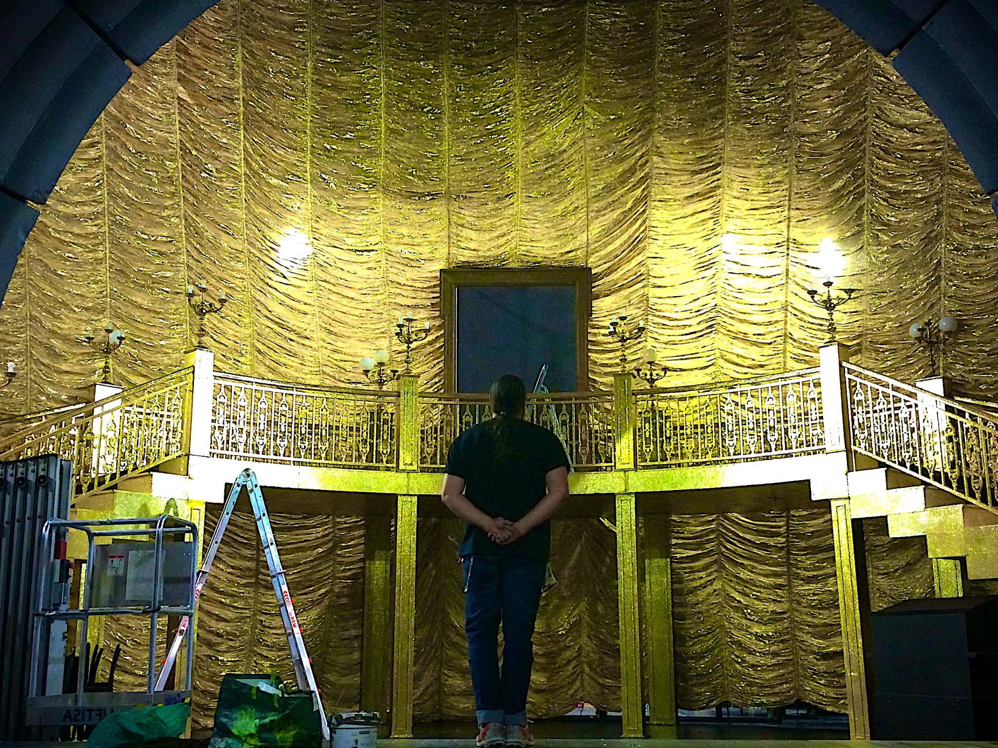 realización decorado teatro
