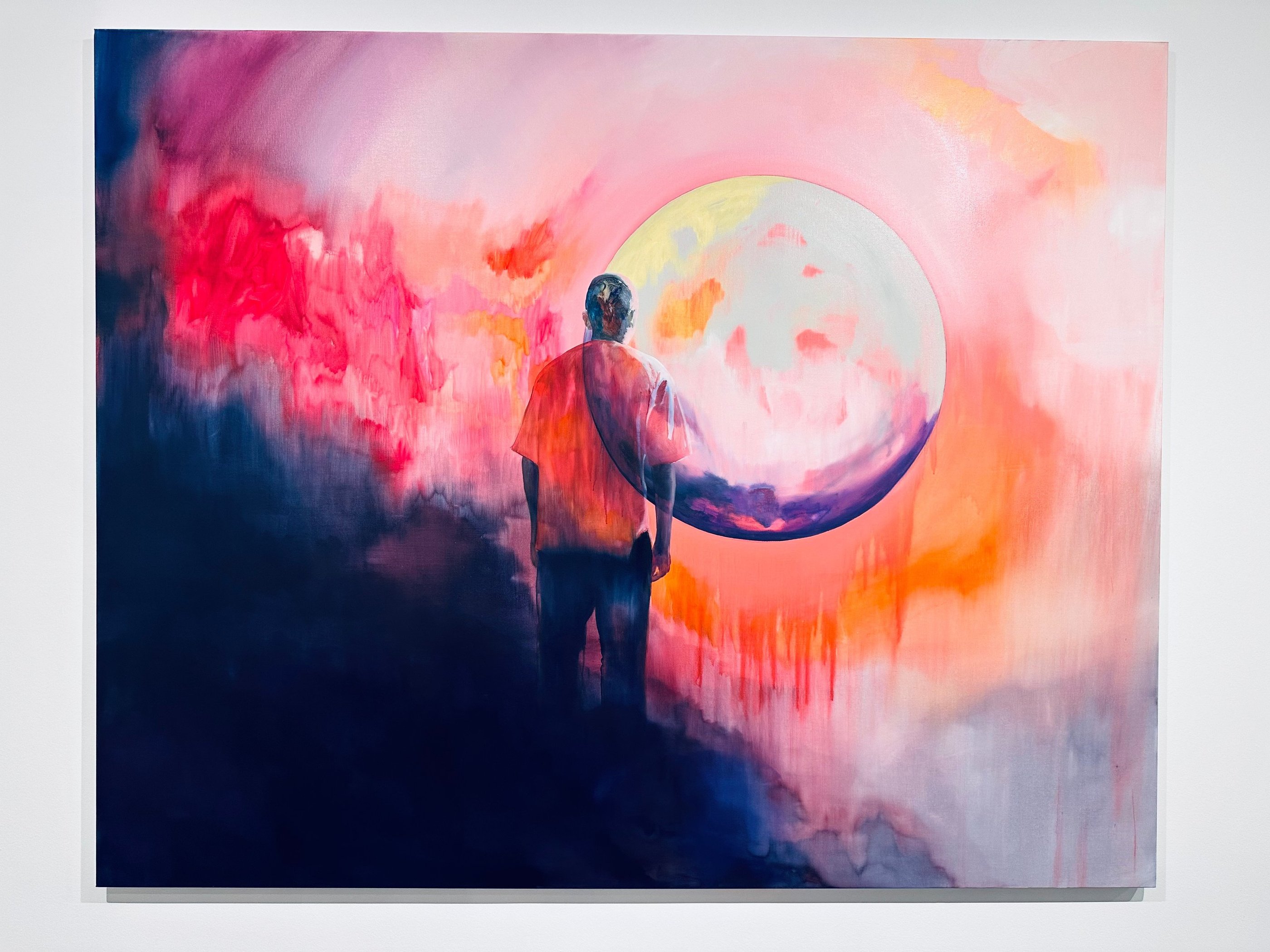 Song to the Siren  2025  200 x 250 cm, Romain Bernini ©16mag