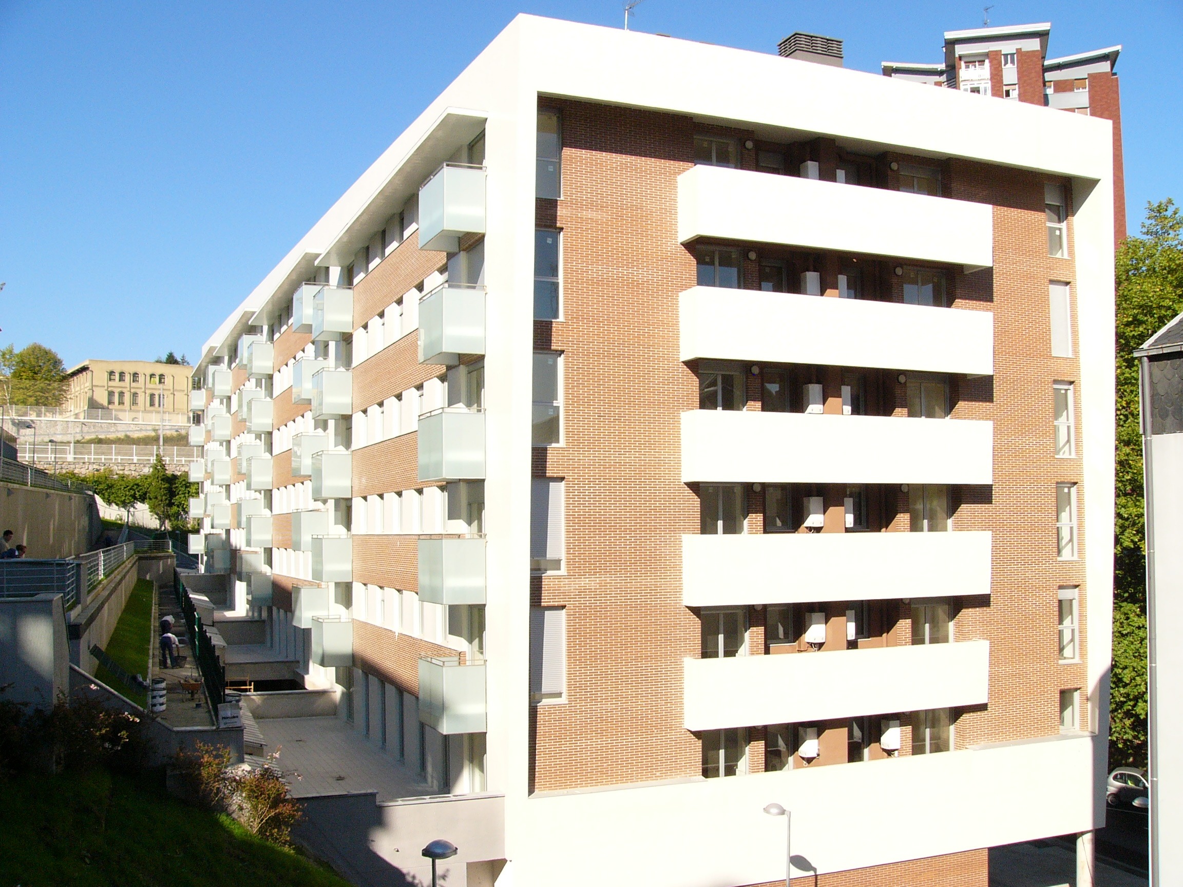 viviendas contadores GURBAIN arquitectura