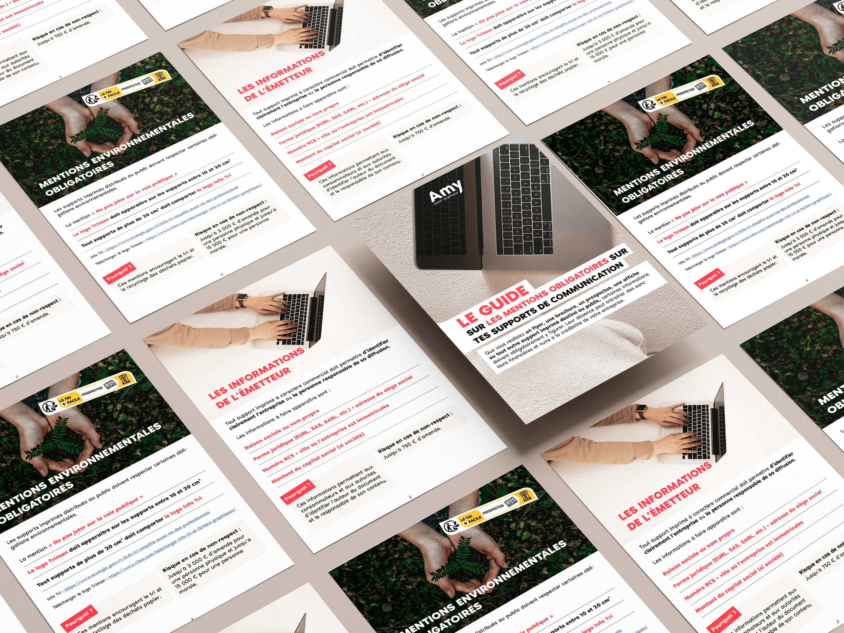 Guide les mentions obligatoires sur ton flyer - Amy atelier graphique