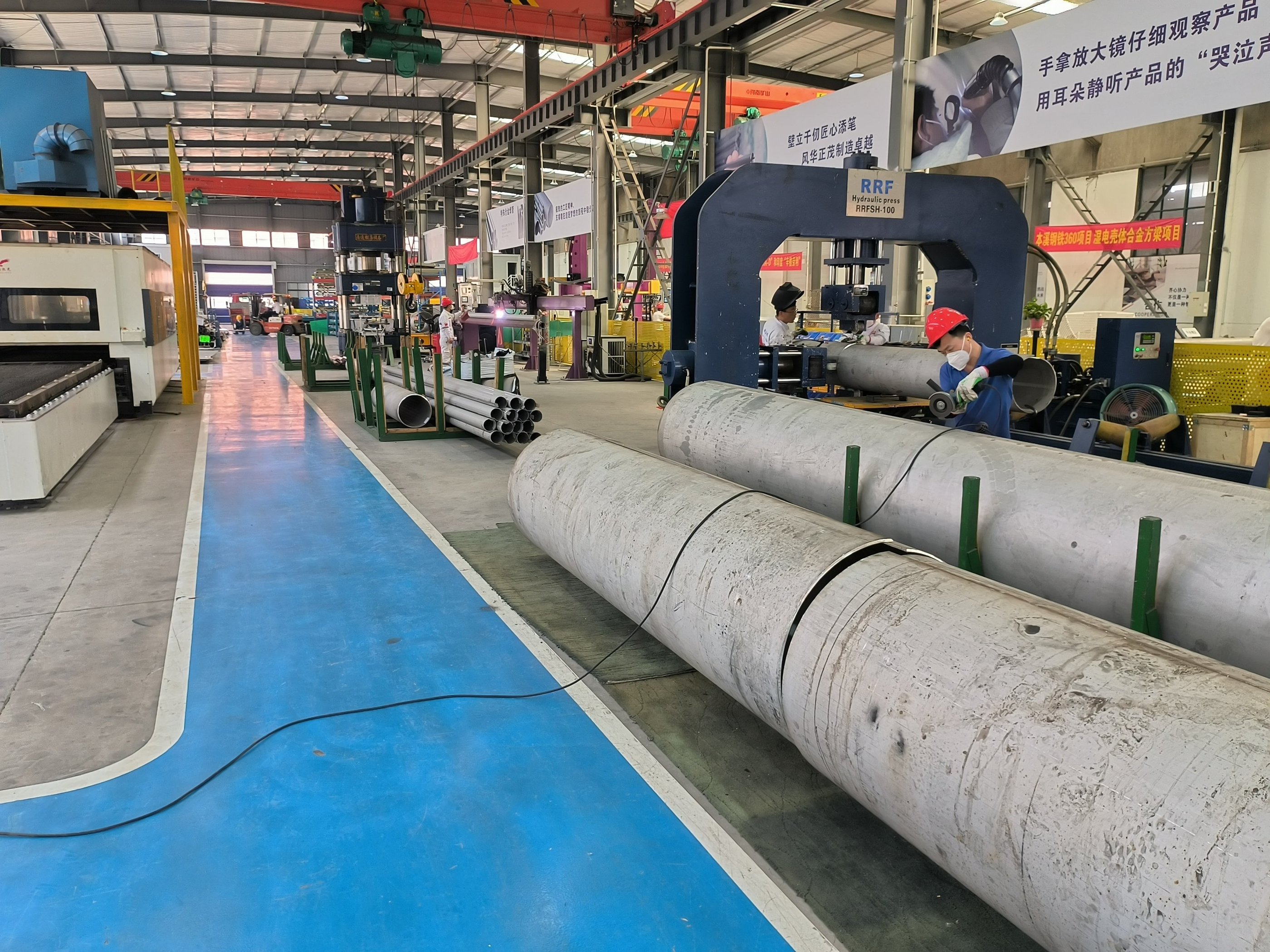 PMI Piping welded pipes factory
