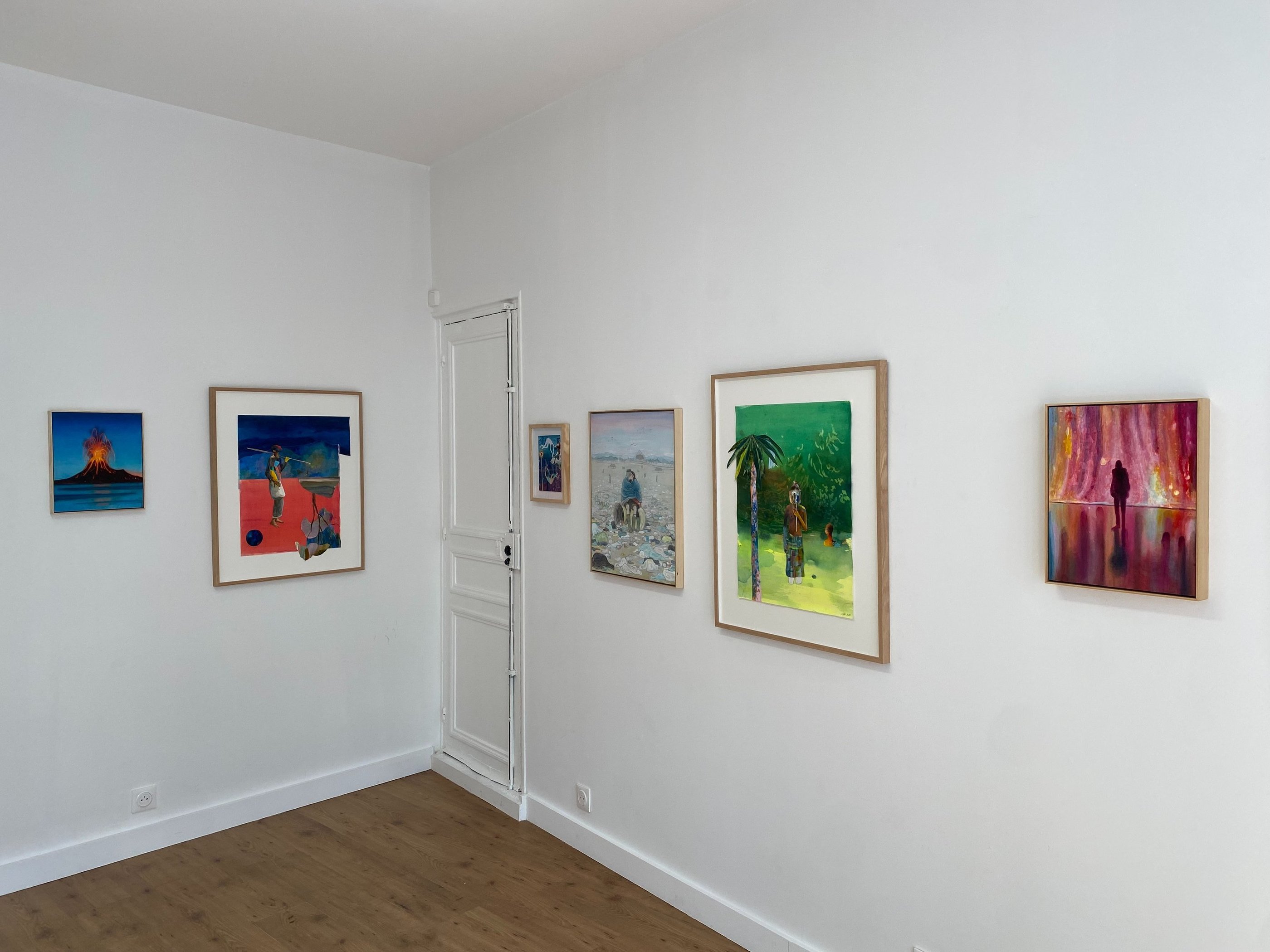 Galerie Maxime allain Marie-Anita Gaube Arthur metz artiste