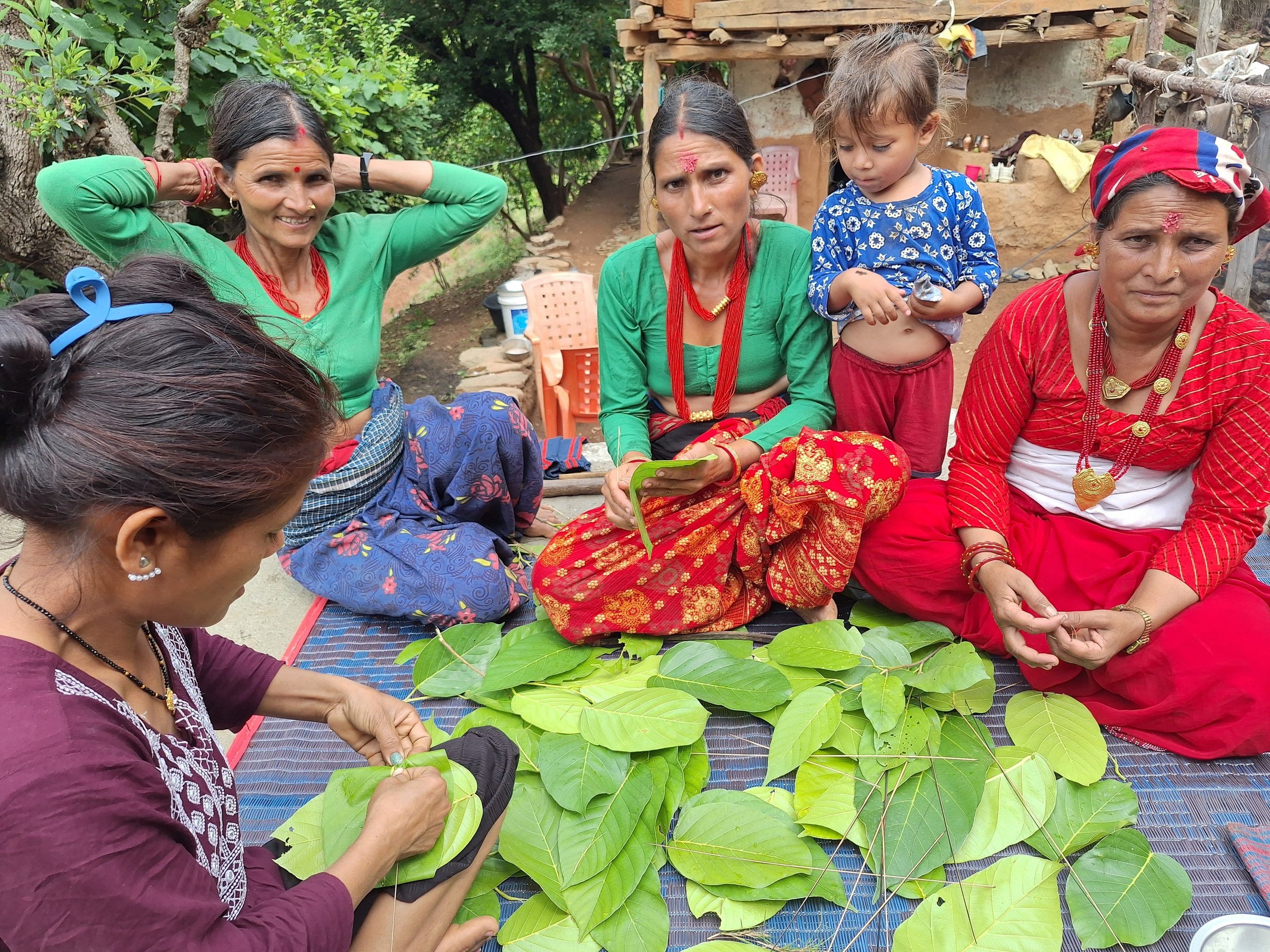 Mountain women encountered during an adventure trip in Nepal’s Dailekh district