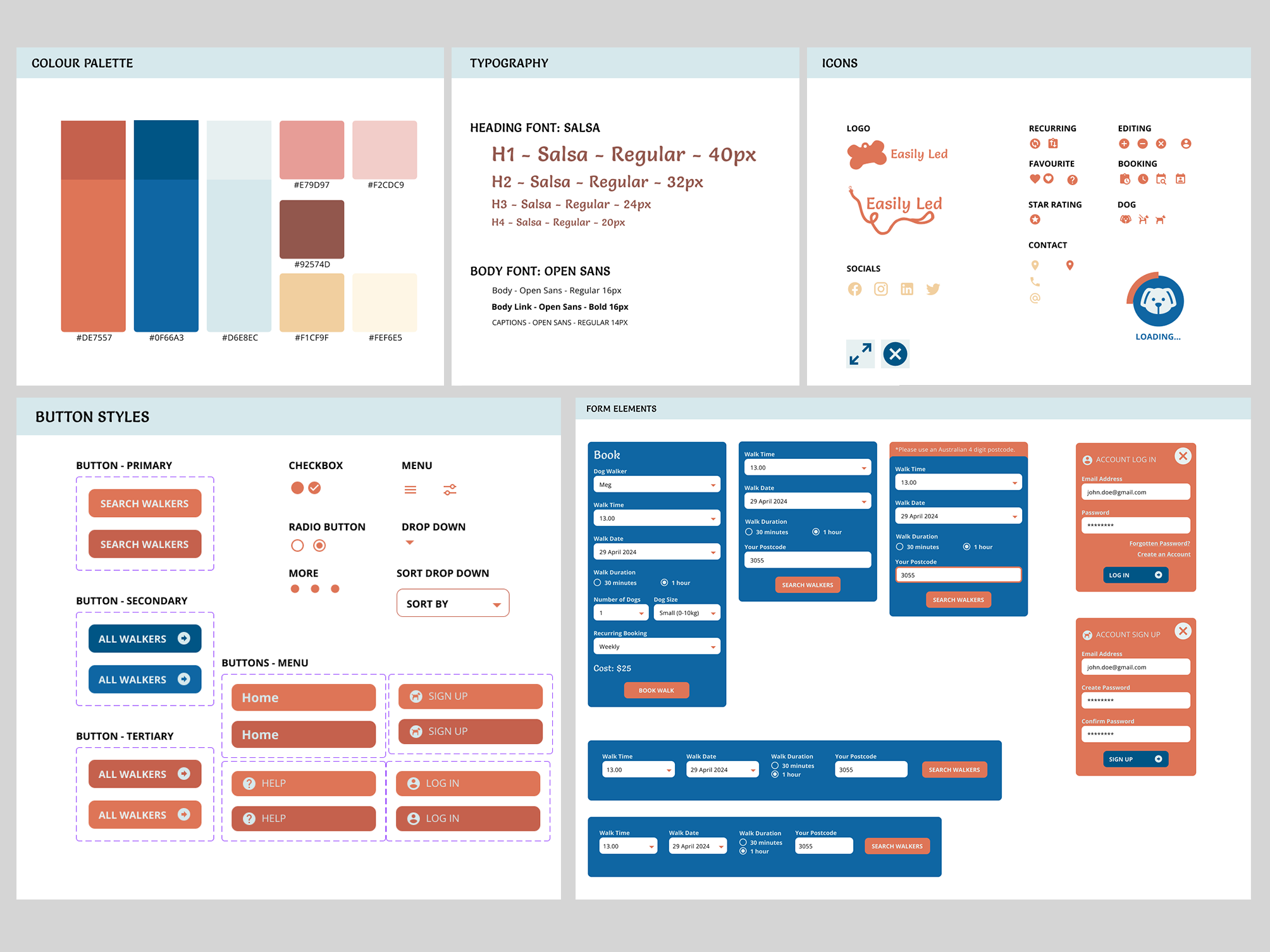 Easily Led component library