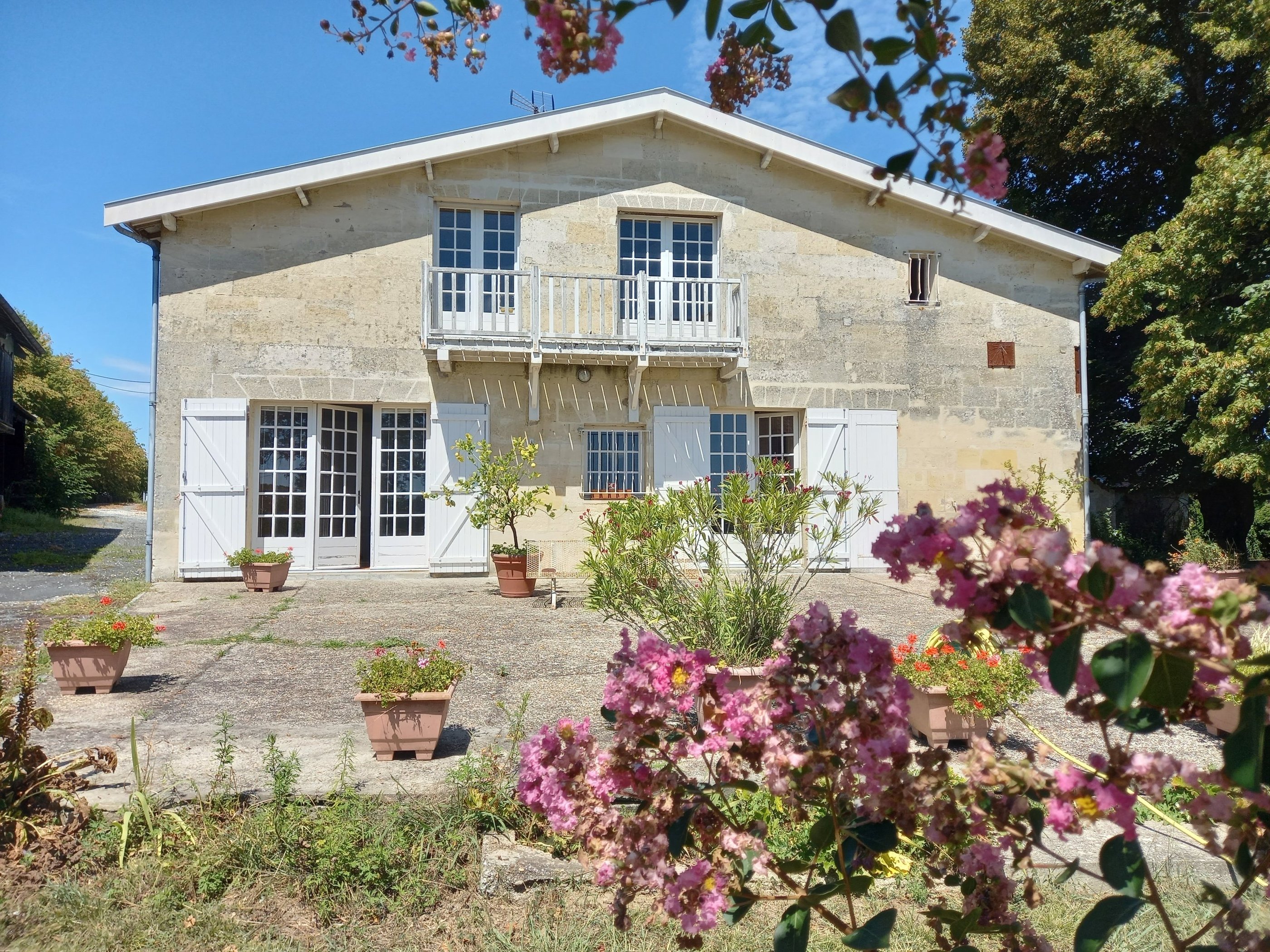 France-Sud-Ouest-Gironde-Pompignac-Propriété à vendre-Terrasse-sud