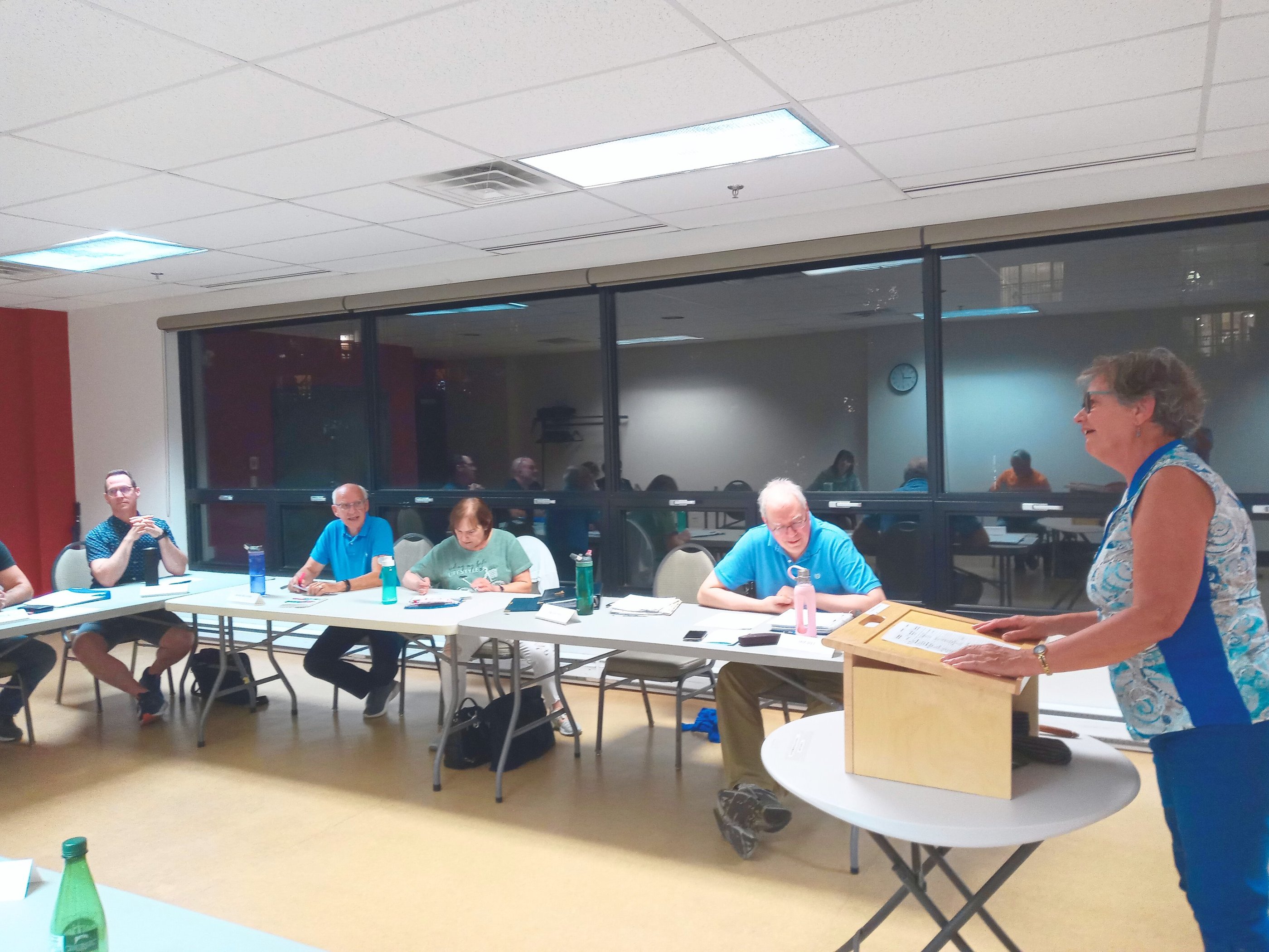 Réunion de groupe du club Toastmasters Vallée-du-Richelieu. 5