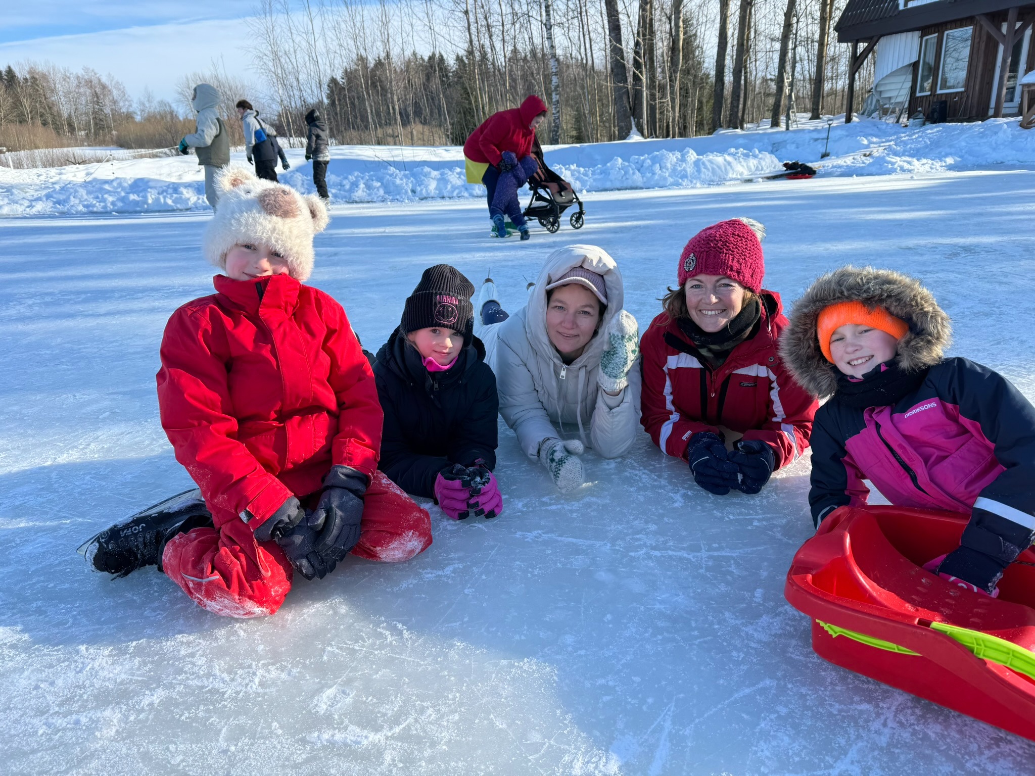 Žiemos pramogos ugdant šeimoje