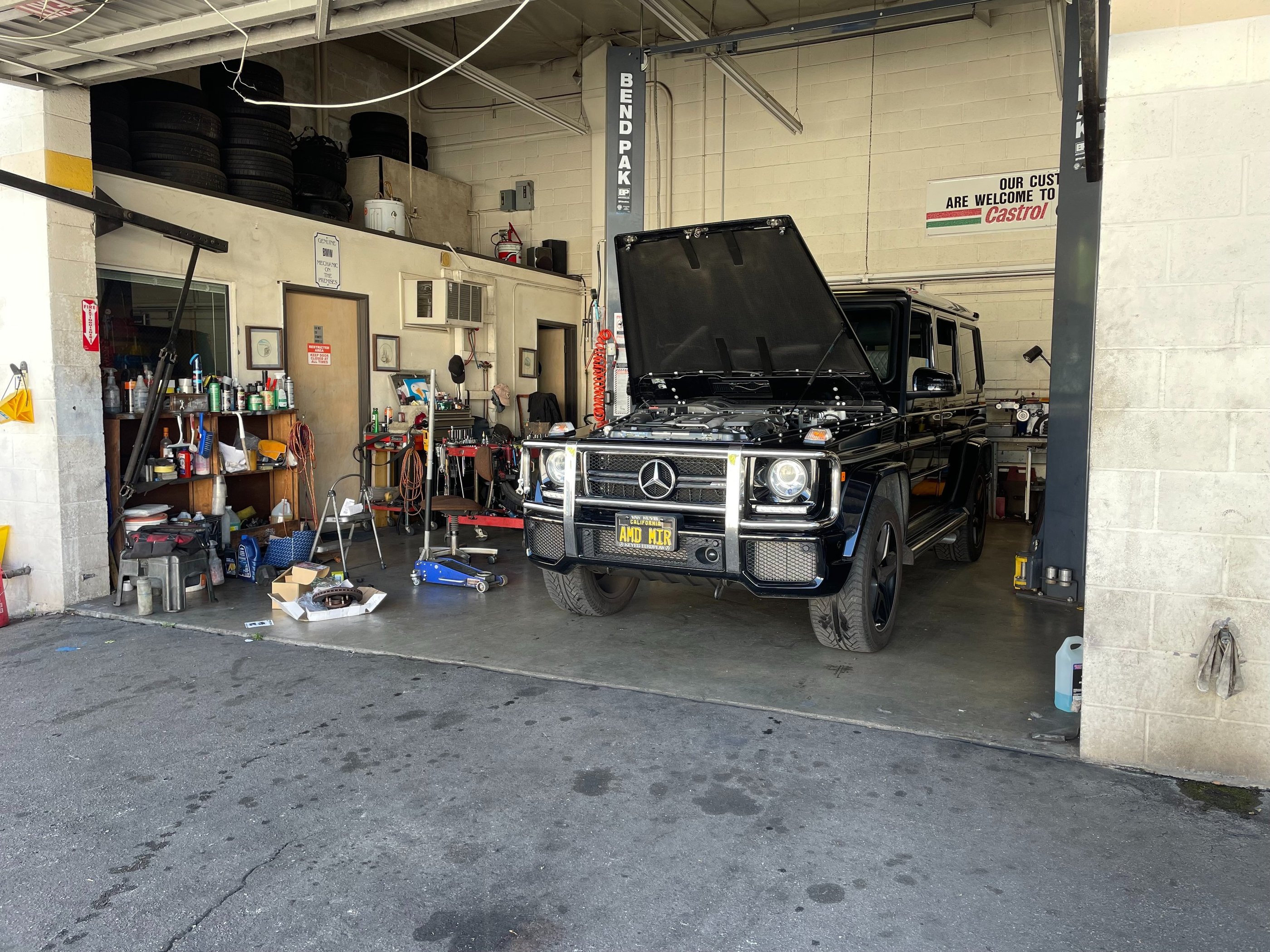 Mercedes-Benz G wagon repair shop Burbank