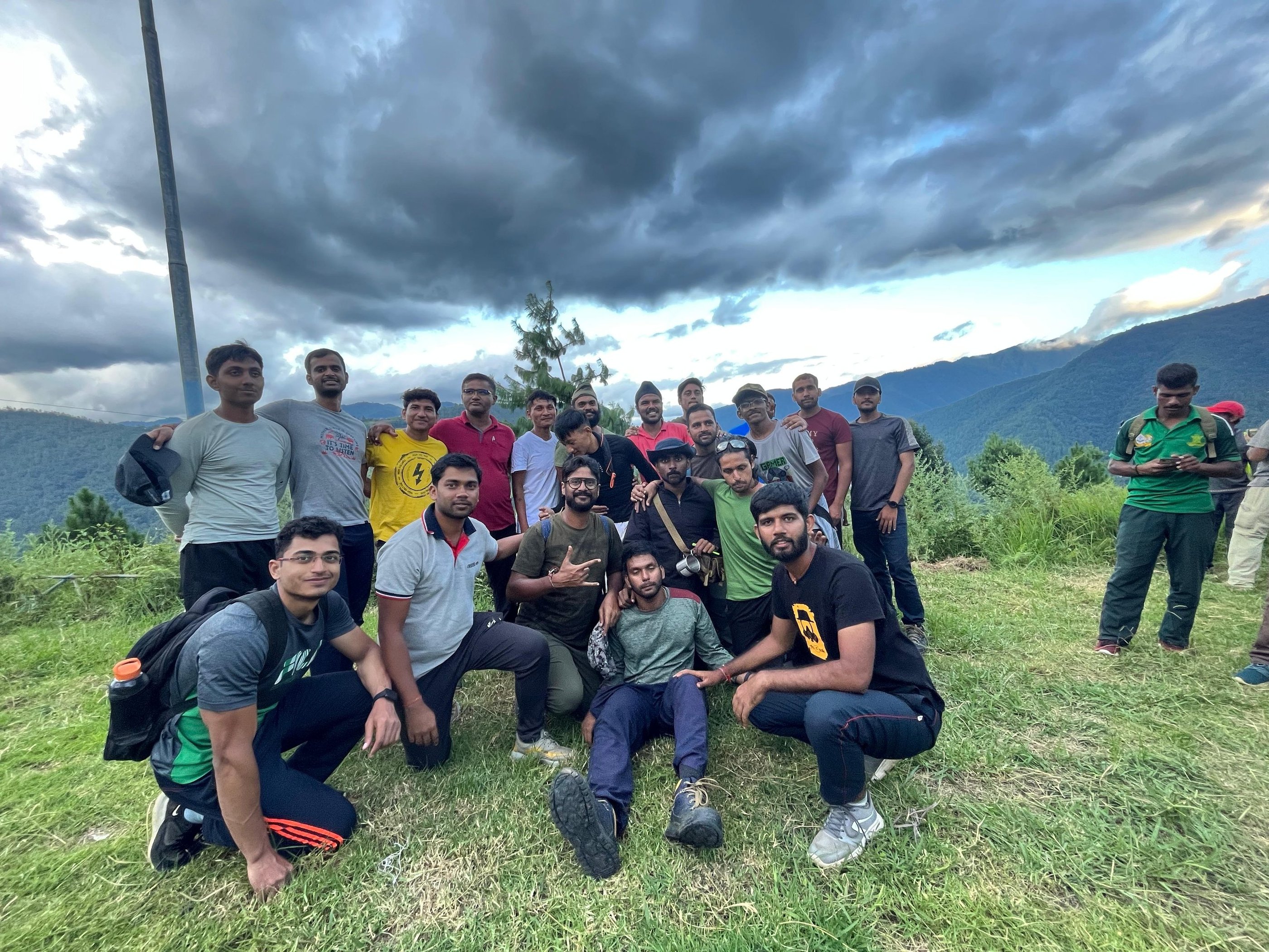 A group of colleagues enjoying 