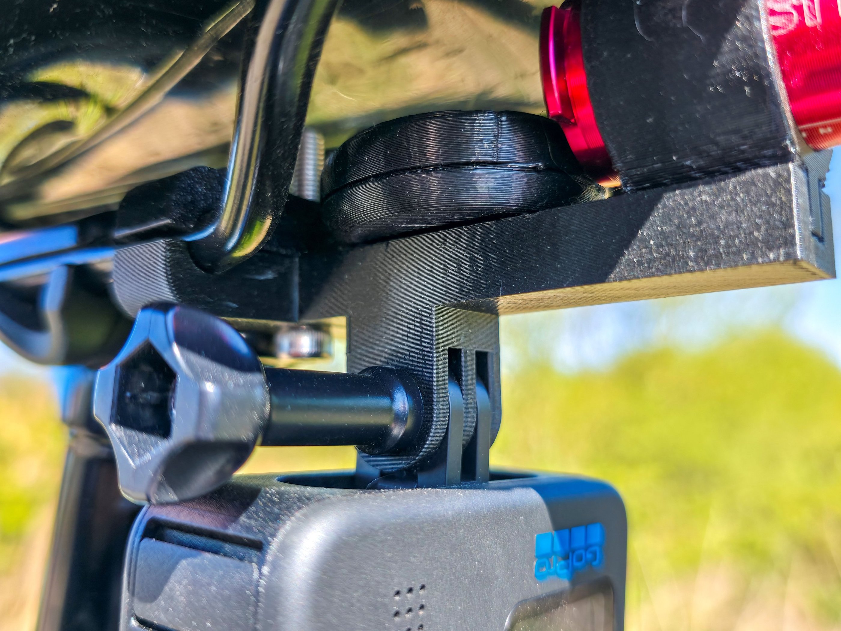 Under Saddle Mount - Lightweight Multi-Functional Mount for Airtag, GoPro & Exposure Rear Light