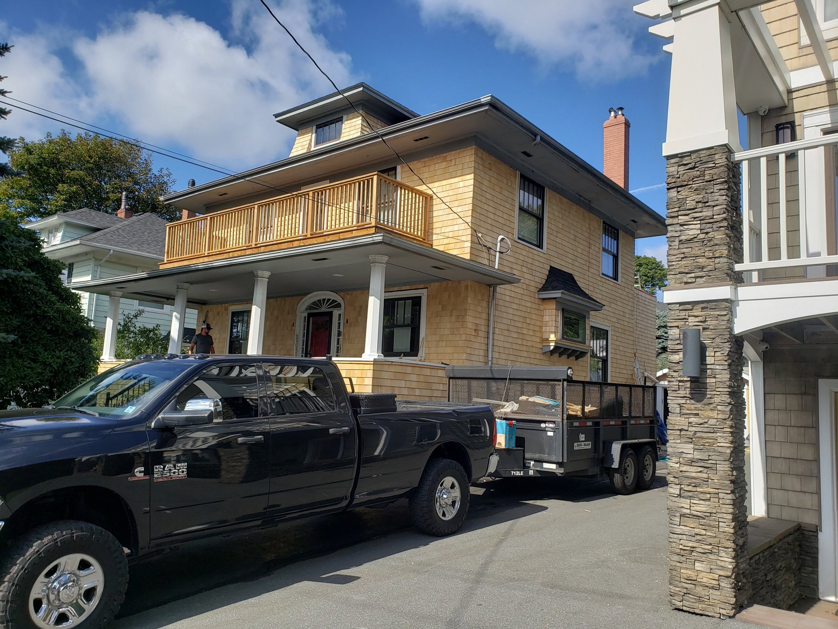 CEDAR siding Installed By Catch All Contracting