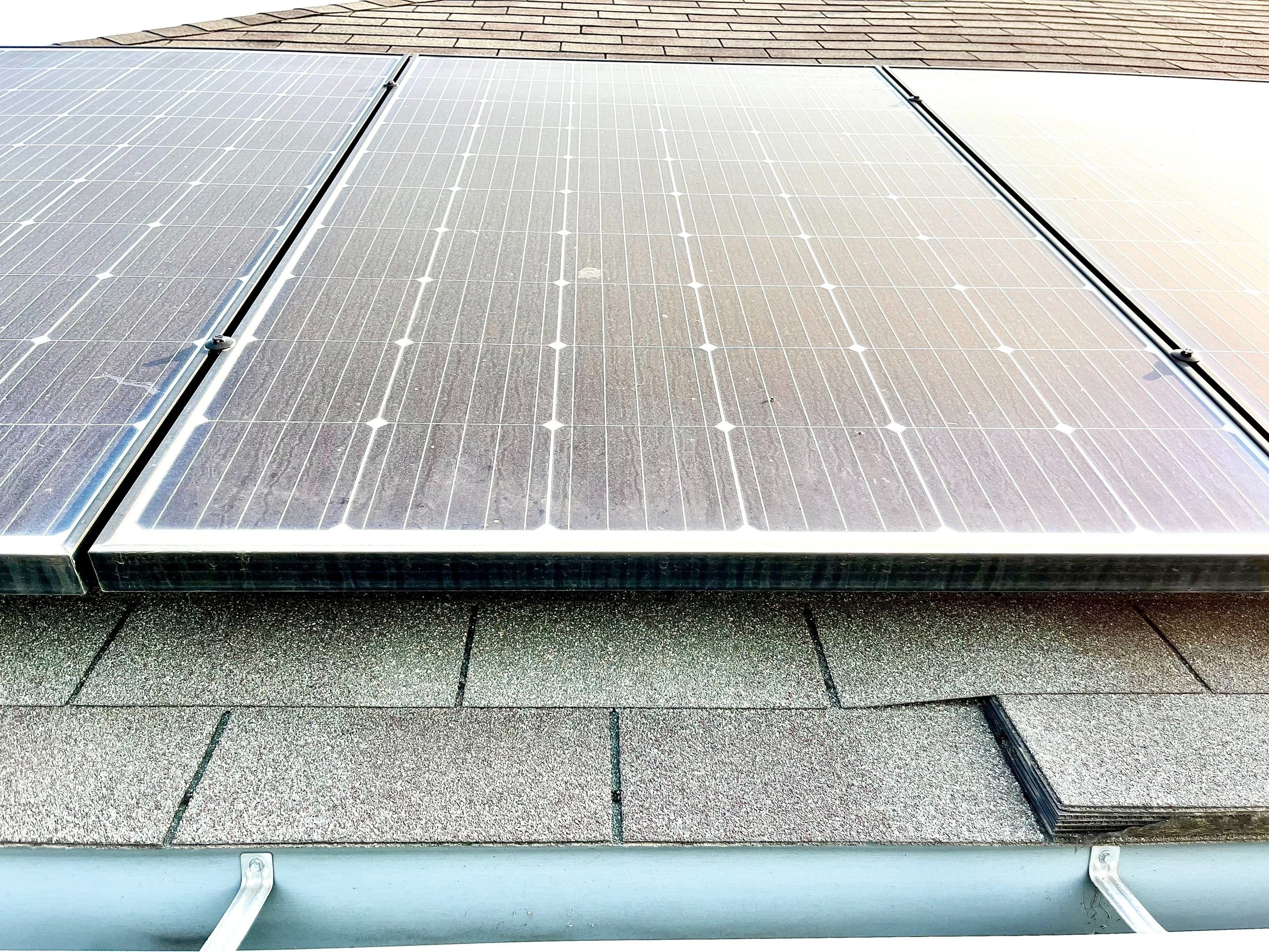 Dirty Solar Panel in San Antonio