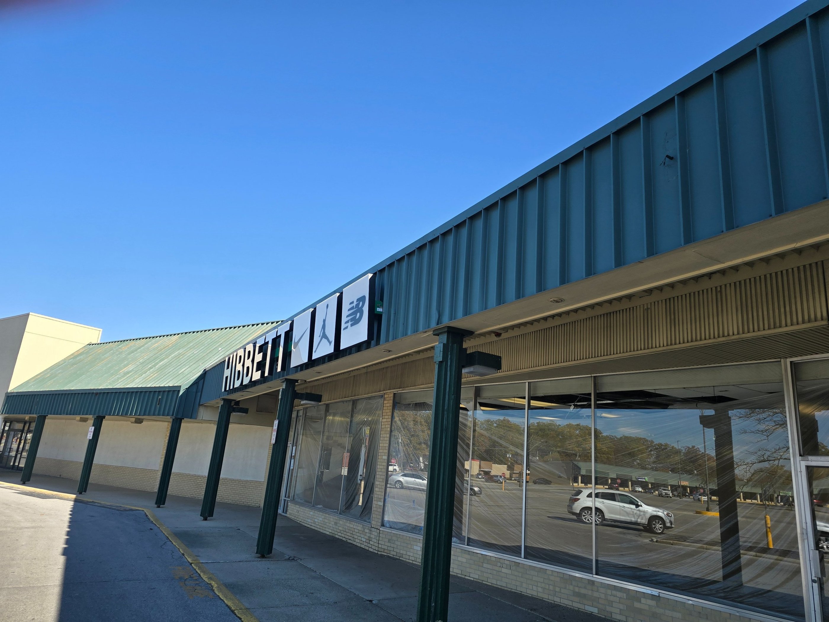 freshly painted and updated storefront!