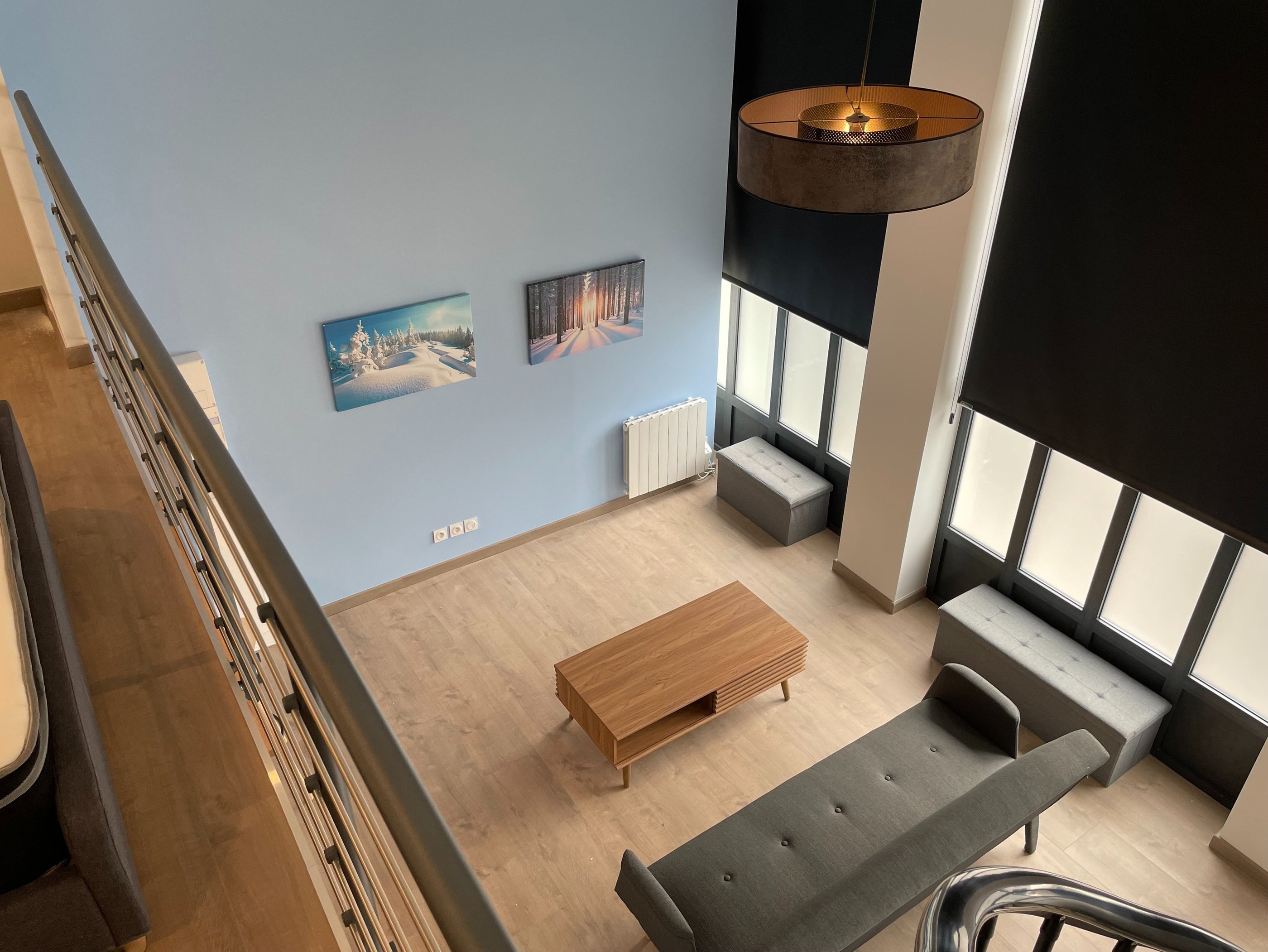 Salon moderne lumineux