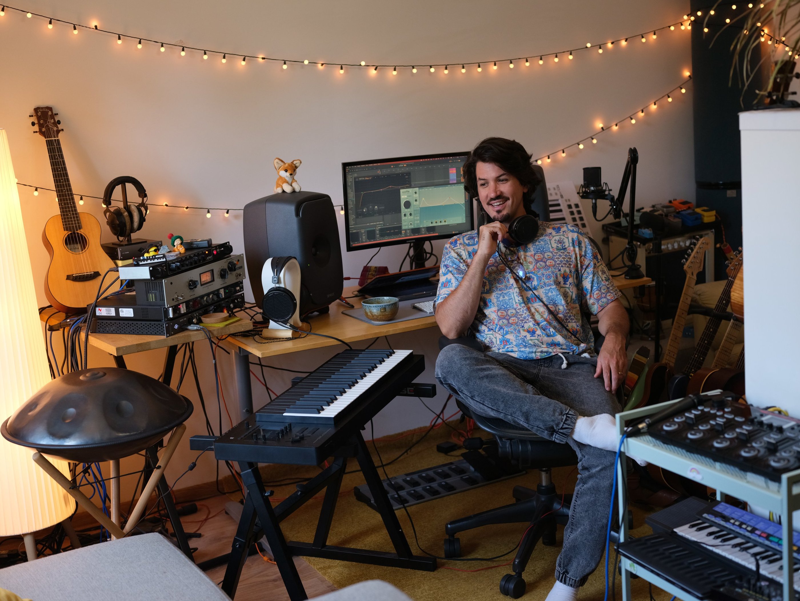 Winnie Gotmilk en studio