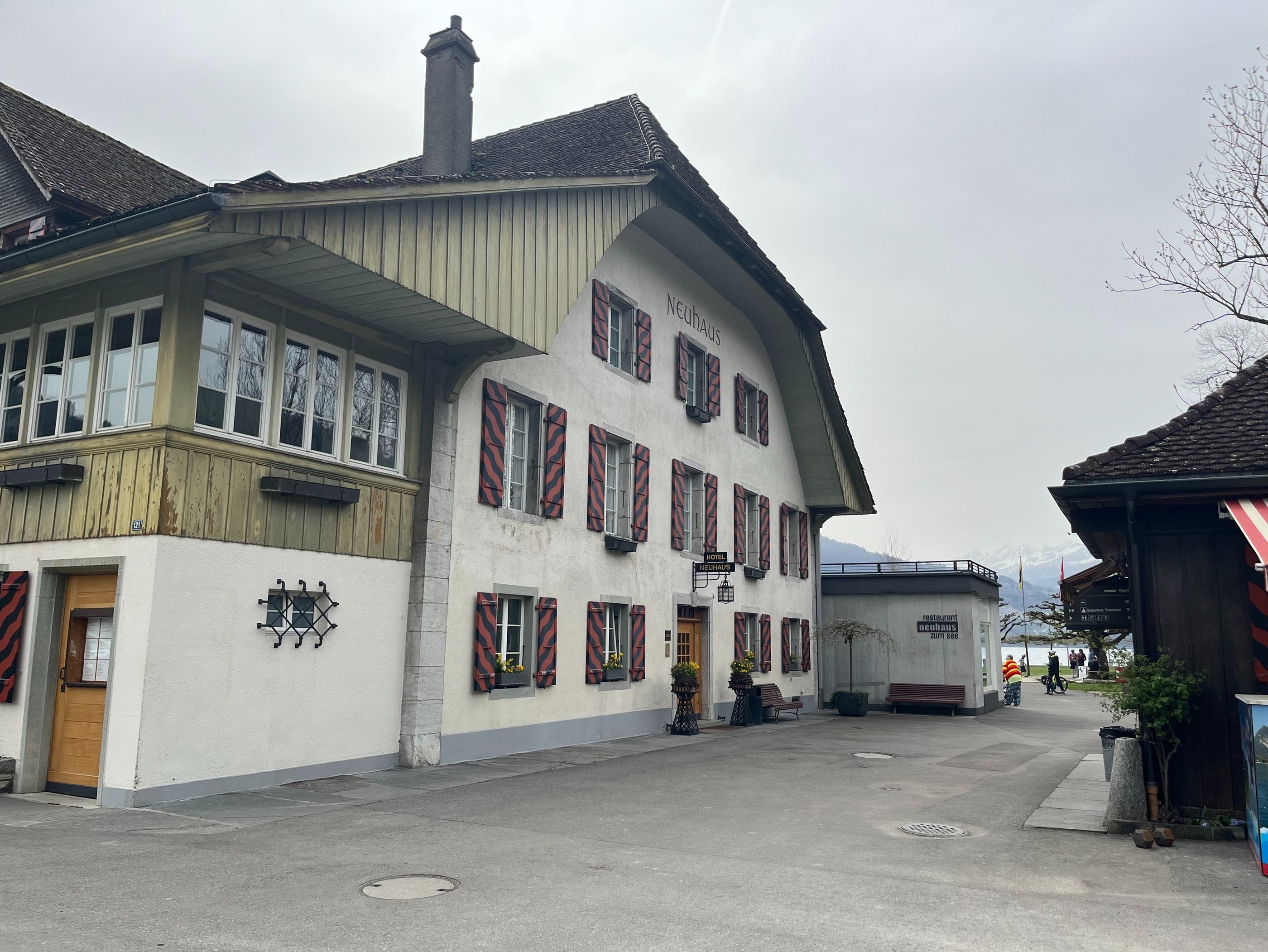 Restaurant Neuhaus outside of Interlaken Switzerland