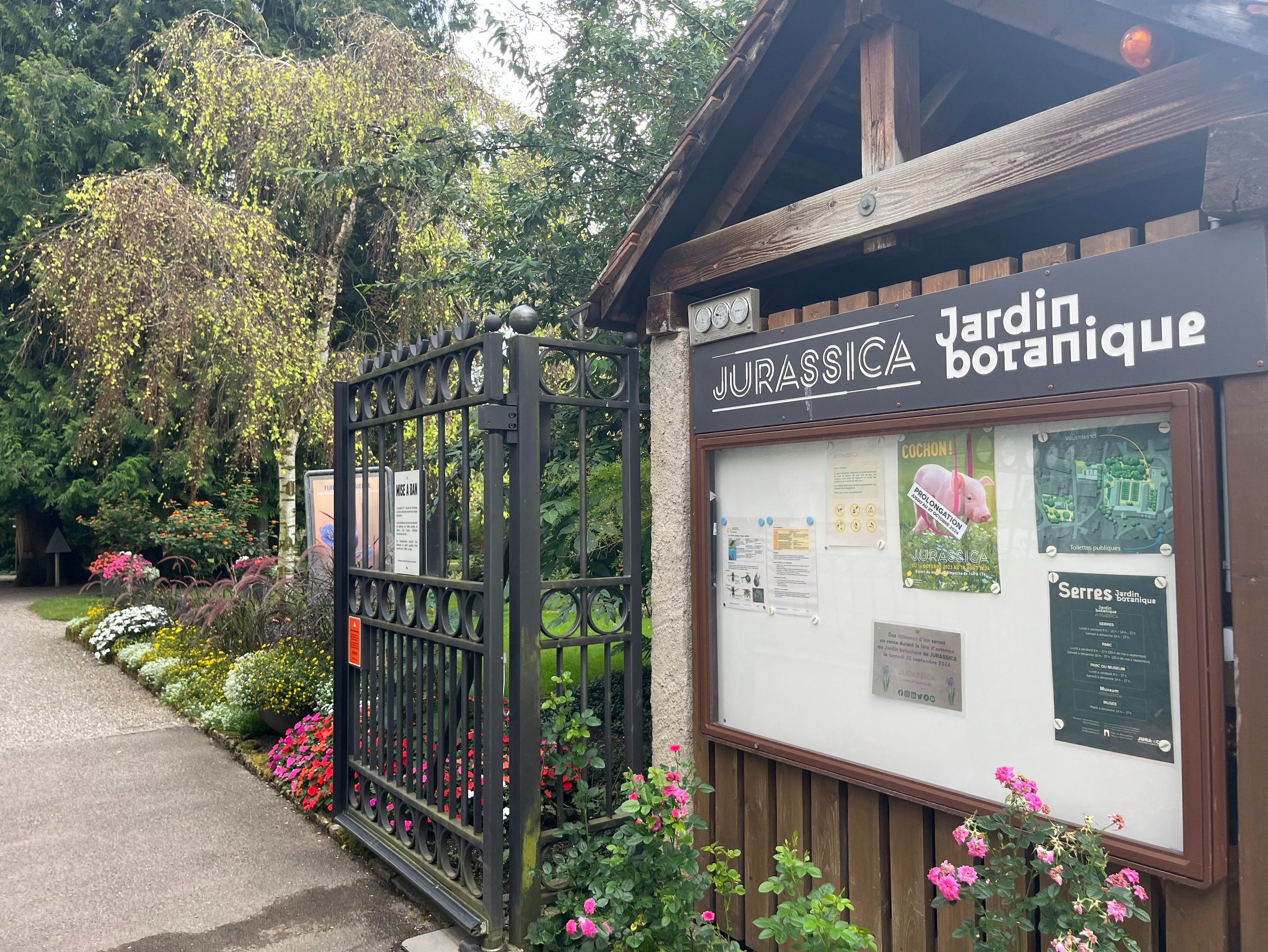 JURASSICA Gardens in Porrentruy